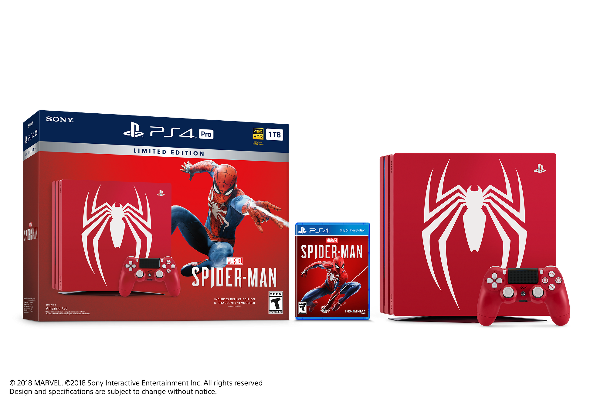 Limited Edition Marvel's Spider-Man PS4 Pro bundle announced