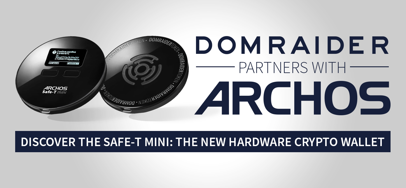 Introducing the Safe-T mini, the First Hardware Wallet for CryptoCurrencies  by Archos with its first partner: DomRaider! | by Domraider Team |  Auctionity | Medium