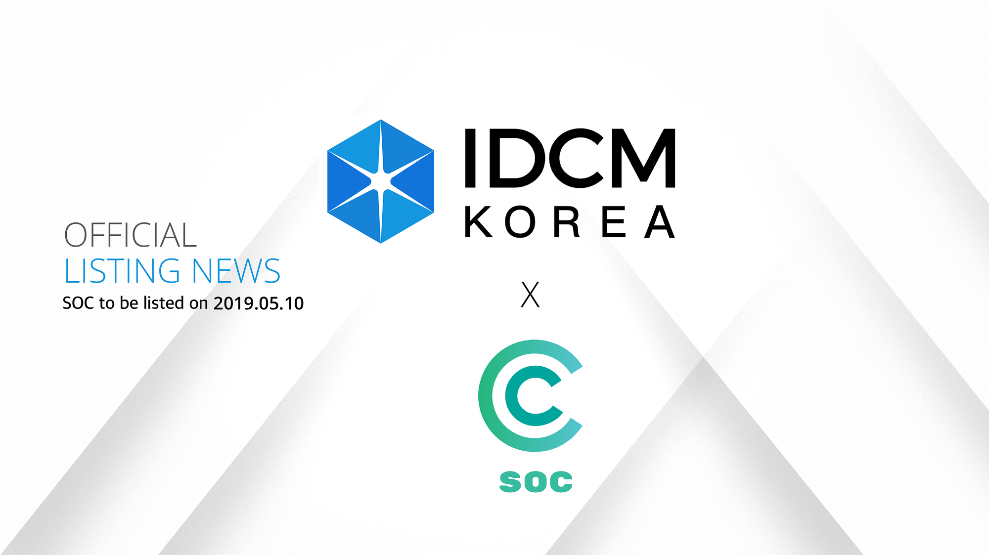 5월 10일 IDCM KOREA 소다코인(SOC) 공식 상장 | by IDCM KOREA | IDCM KOREA | Medium