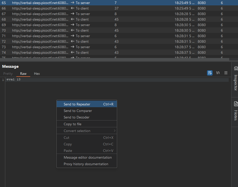 Website initial view