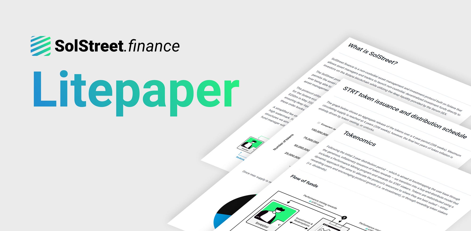SolStreet Litepaper release. Innovative tokenomics to drive… | by SolStreet. finance | Medium