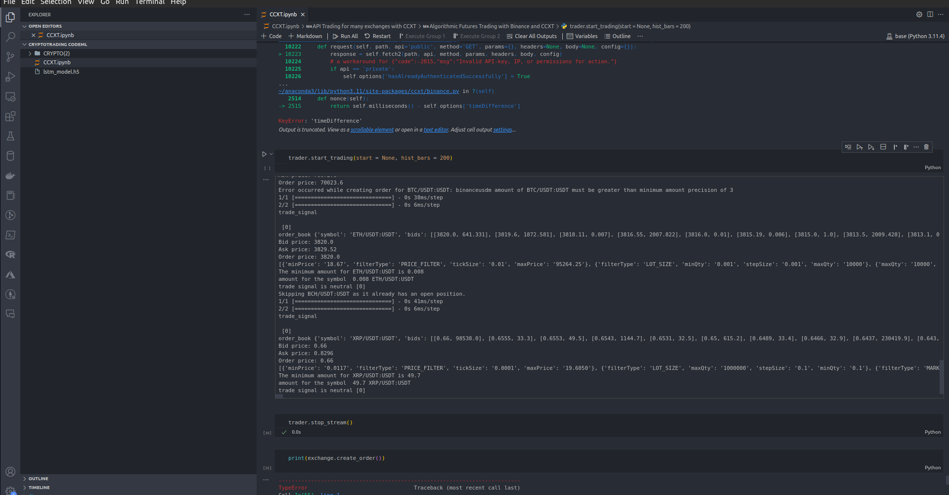 VishvaAlgo V 2.0, a Live Cryptocurrency Trading system Enhanced with  Machine Learning (Neural Network) model for Live Trading | by Puranam  Pradeep Picasso - ImbueDesk Profile | Medium