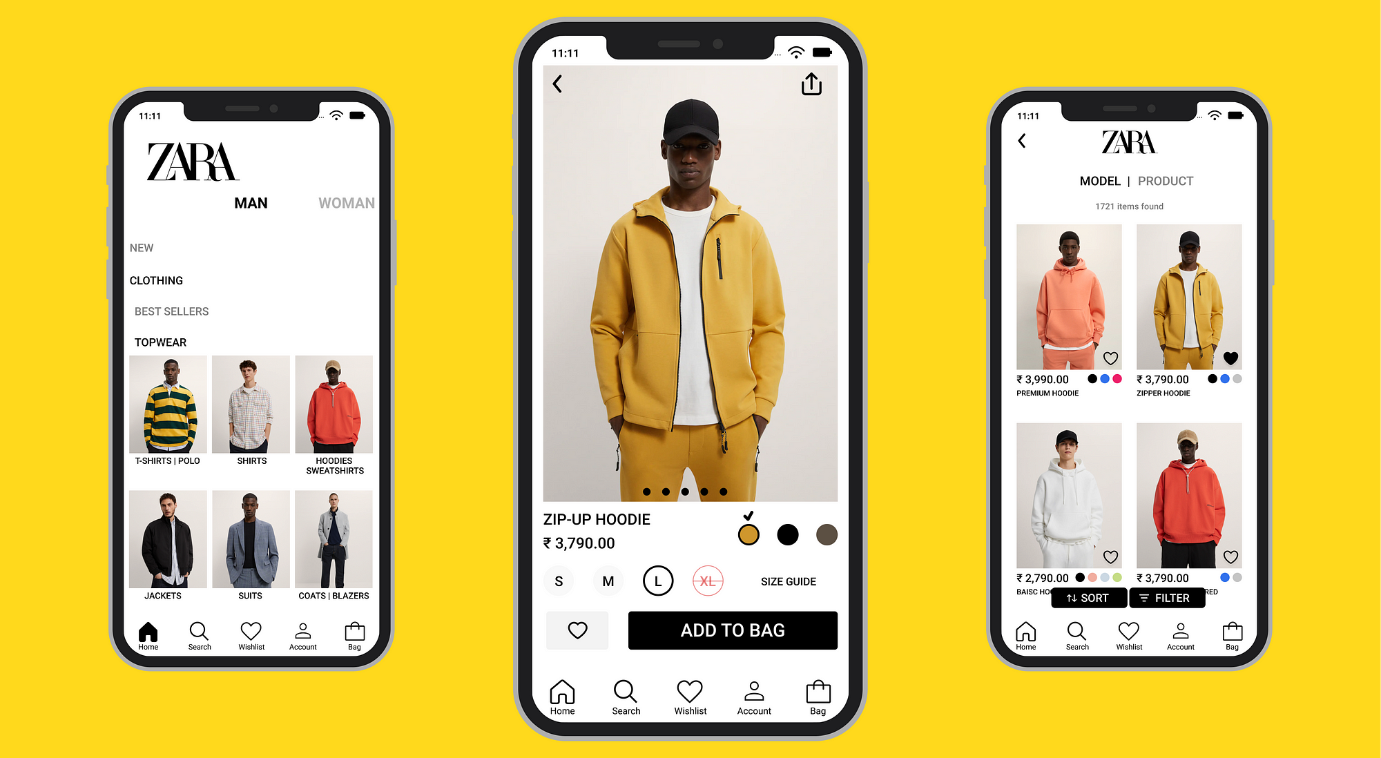 Case Study: Redesigning the Zara app as stunning as their outfits | by  Harsimran Singh Arora | Bootcamp