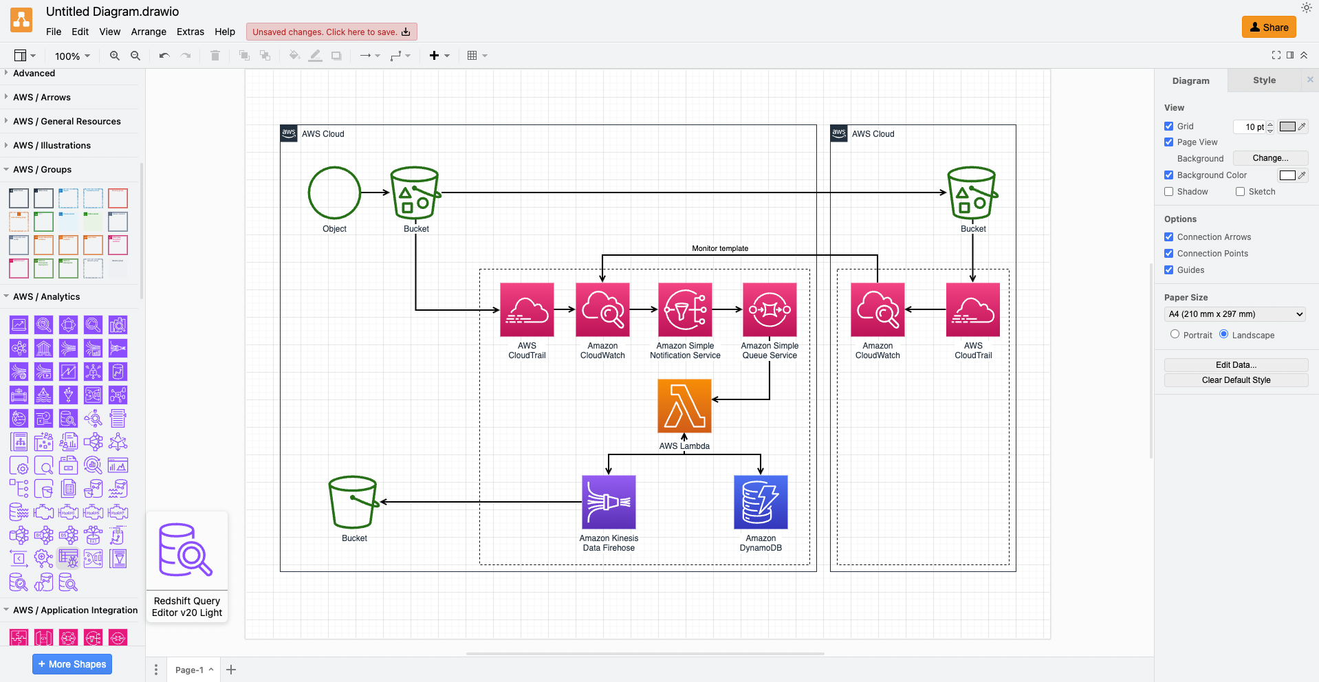 Draw.io vs Holori — Which one is the best for cloud diagrams ? | by  Alexandre Guérin | Medium