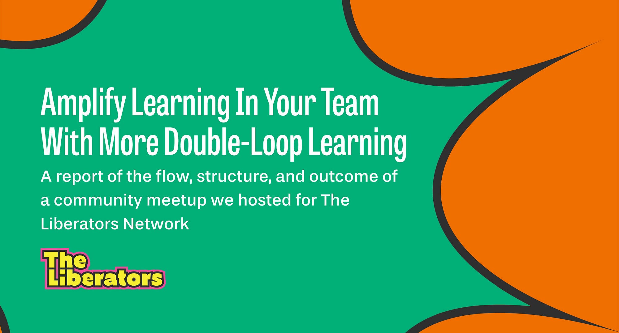 Amplify Learning In Your Team With More Double-Loop Learning, by Barry  Overeem, The Liberators