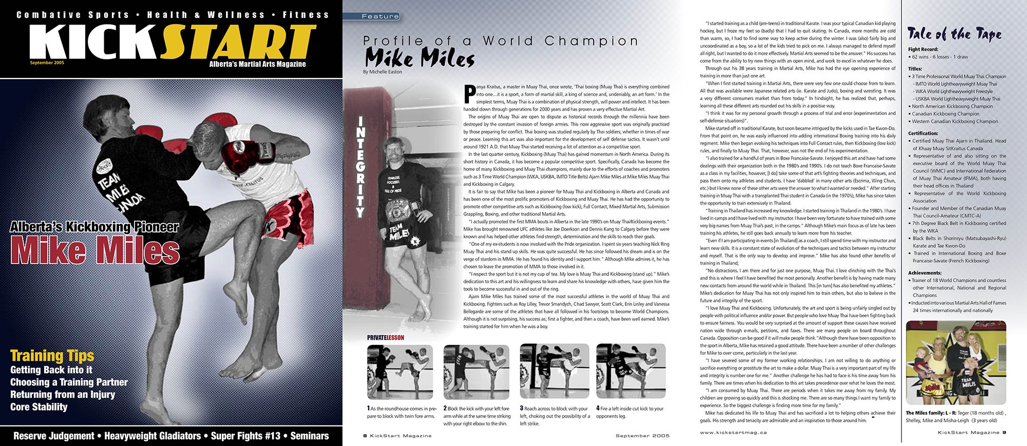 Mike Miles: Profile of a World Champion, by Michelle Murray