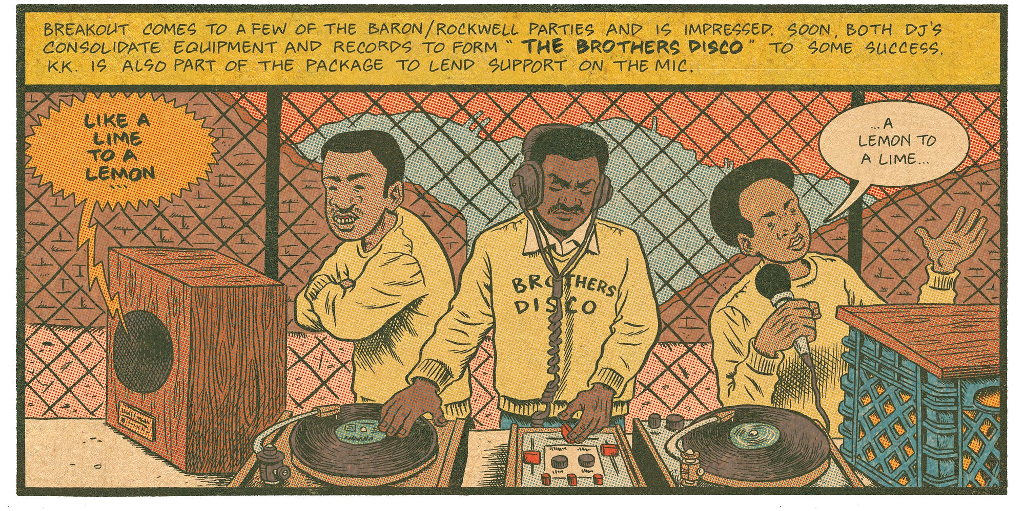 The Brothers Disco and The Mighty, Mighty Sasquatch | by Ed Piskor