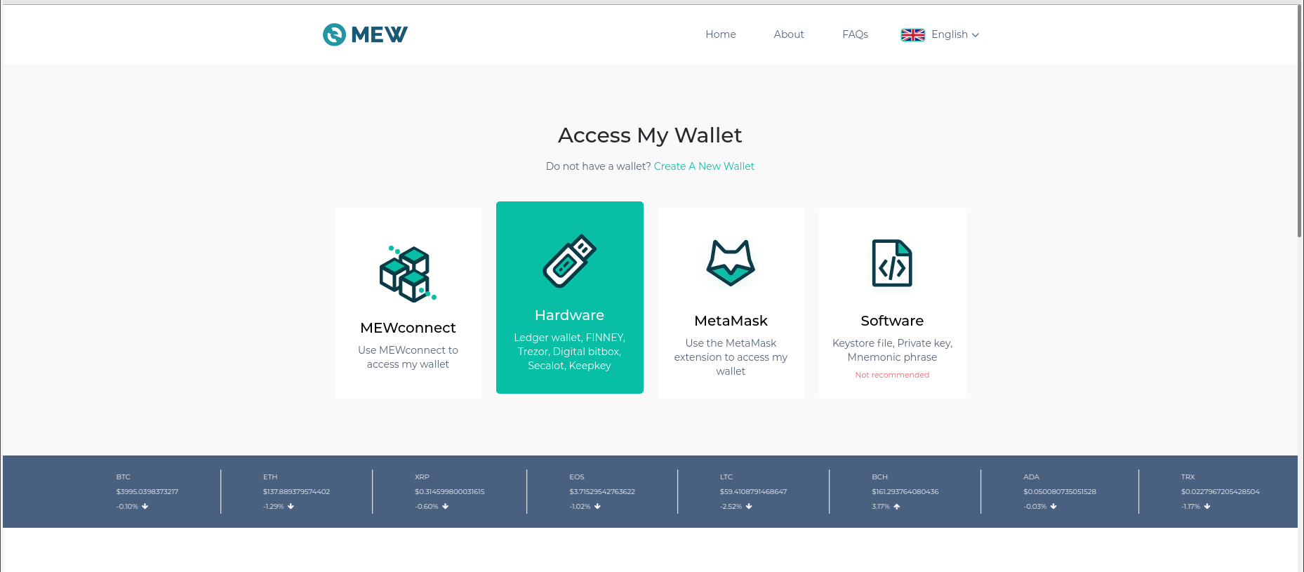 How to Send and Receive Thunder Tokens with MyEtherWallet and Ledger Nano |  by Peter Abilla | ThunderCore
