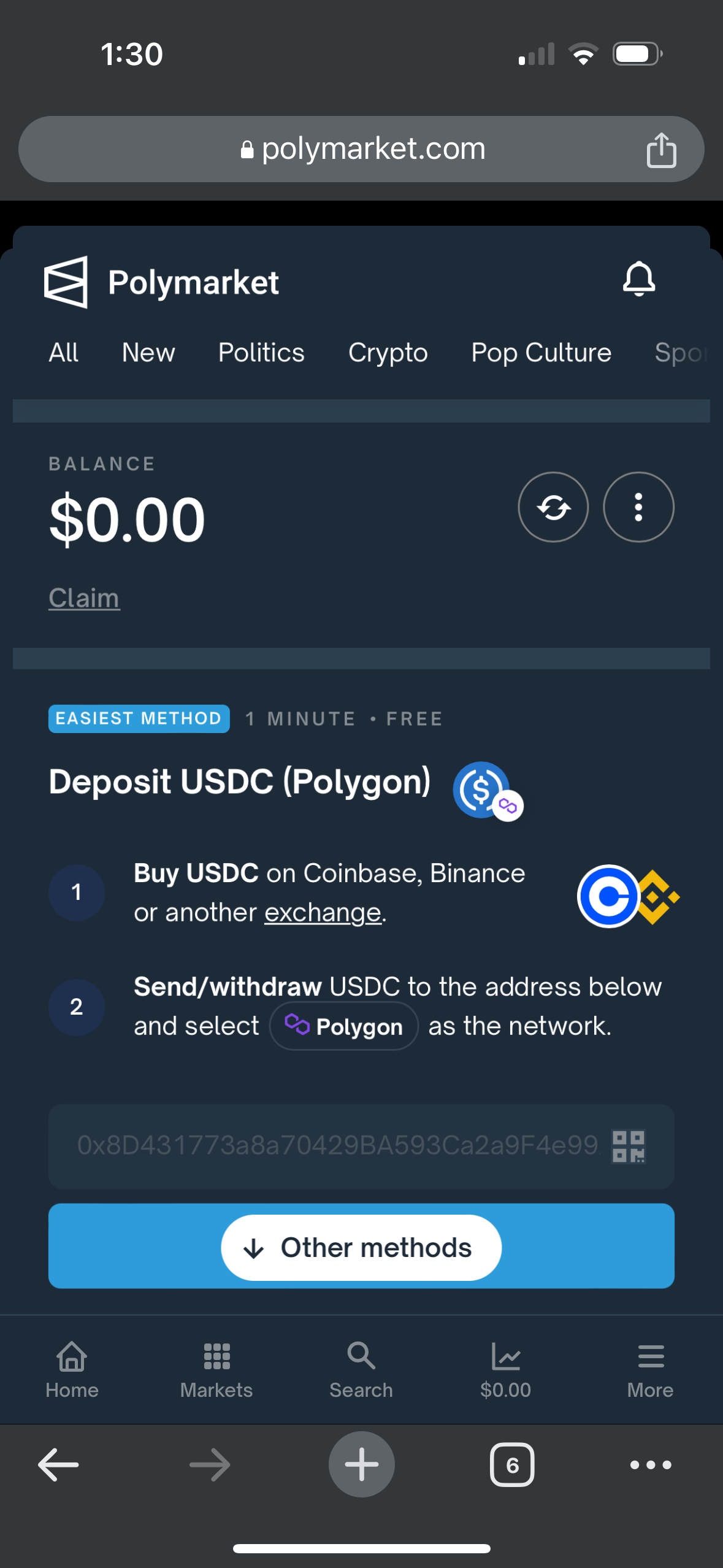 How to use Polymarket in the United States | by Joe Arvis | Medium