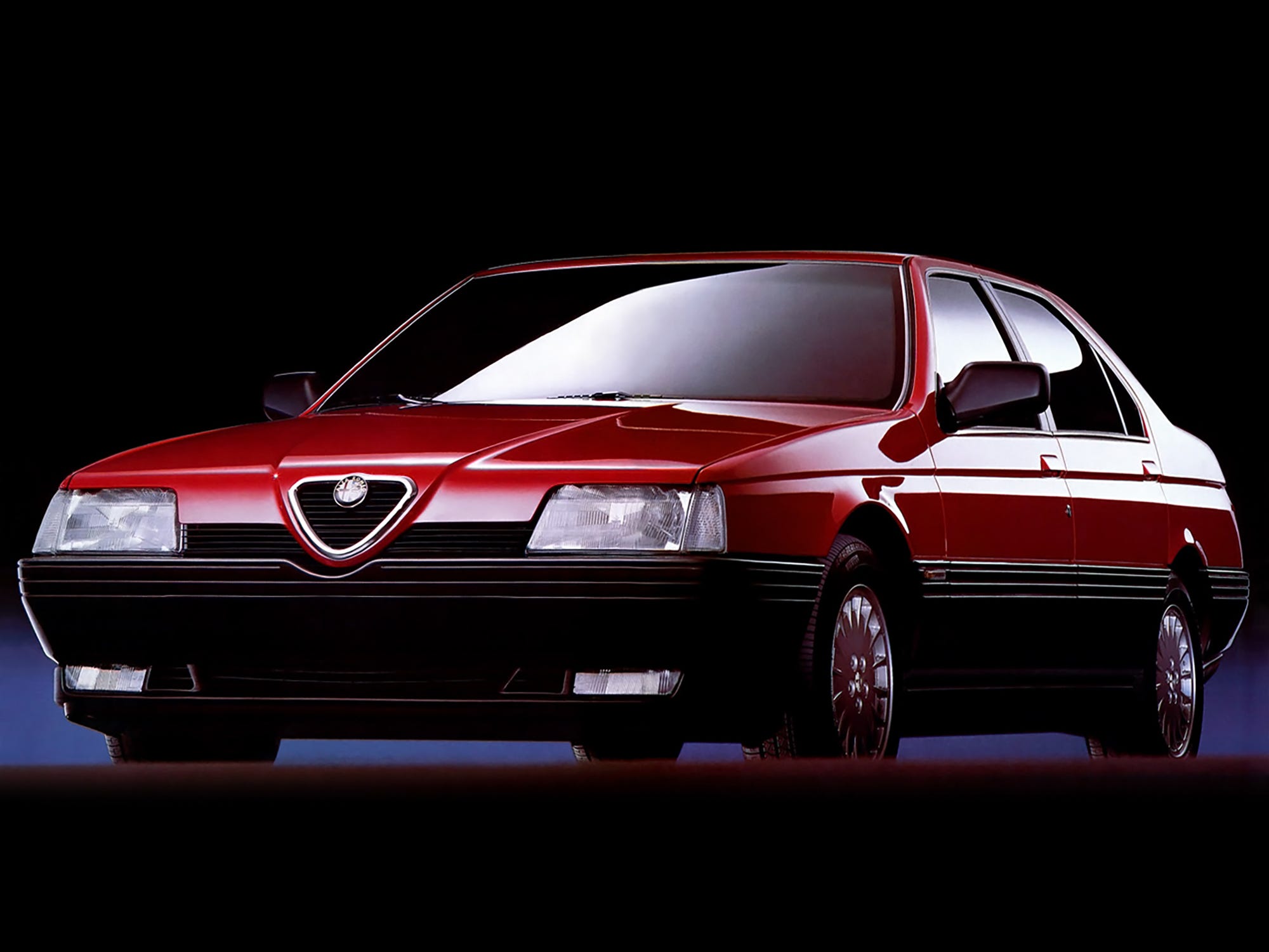 Alfa Romeo 164. Turbocharged V6s, low drag coefficient… | by Latte