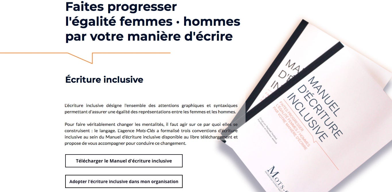 War of the words: The battle to make the French language gender-neutral |  by Chris O'Brien | Au Milieu | Medium