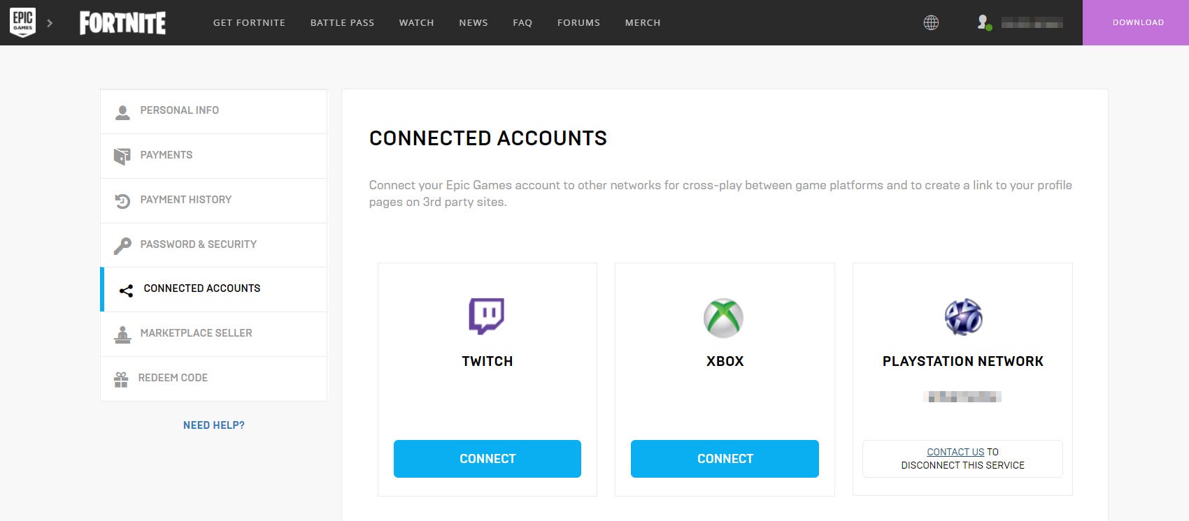 How To Link PSN Account To Epic Games 