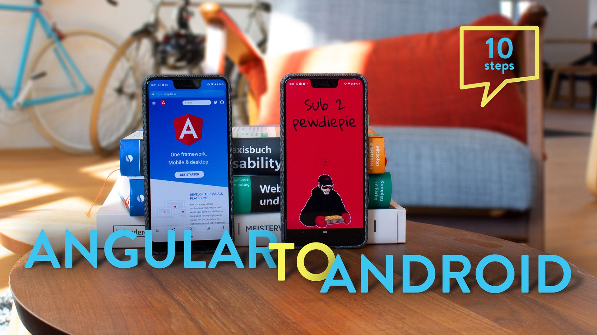 Convert Angular project to Android APK in 10 steps