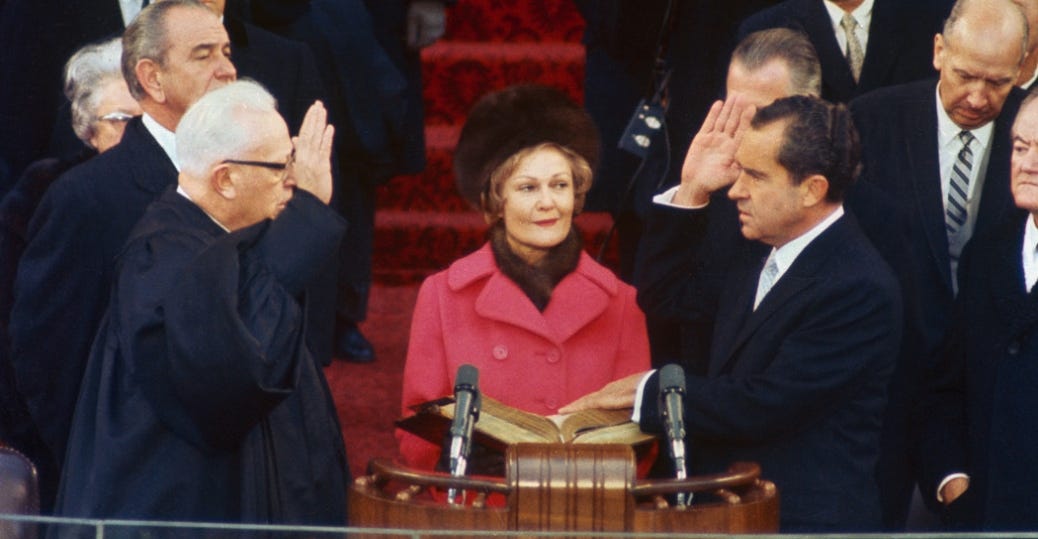 Sock It to Me! Nixon is Inaugurated | by Richard Brownell | Medium