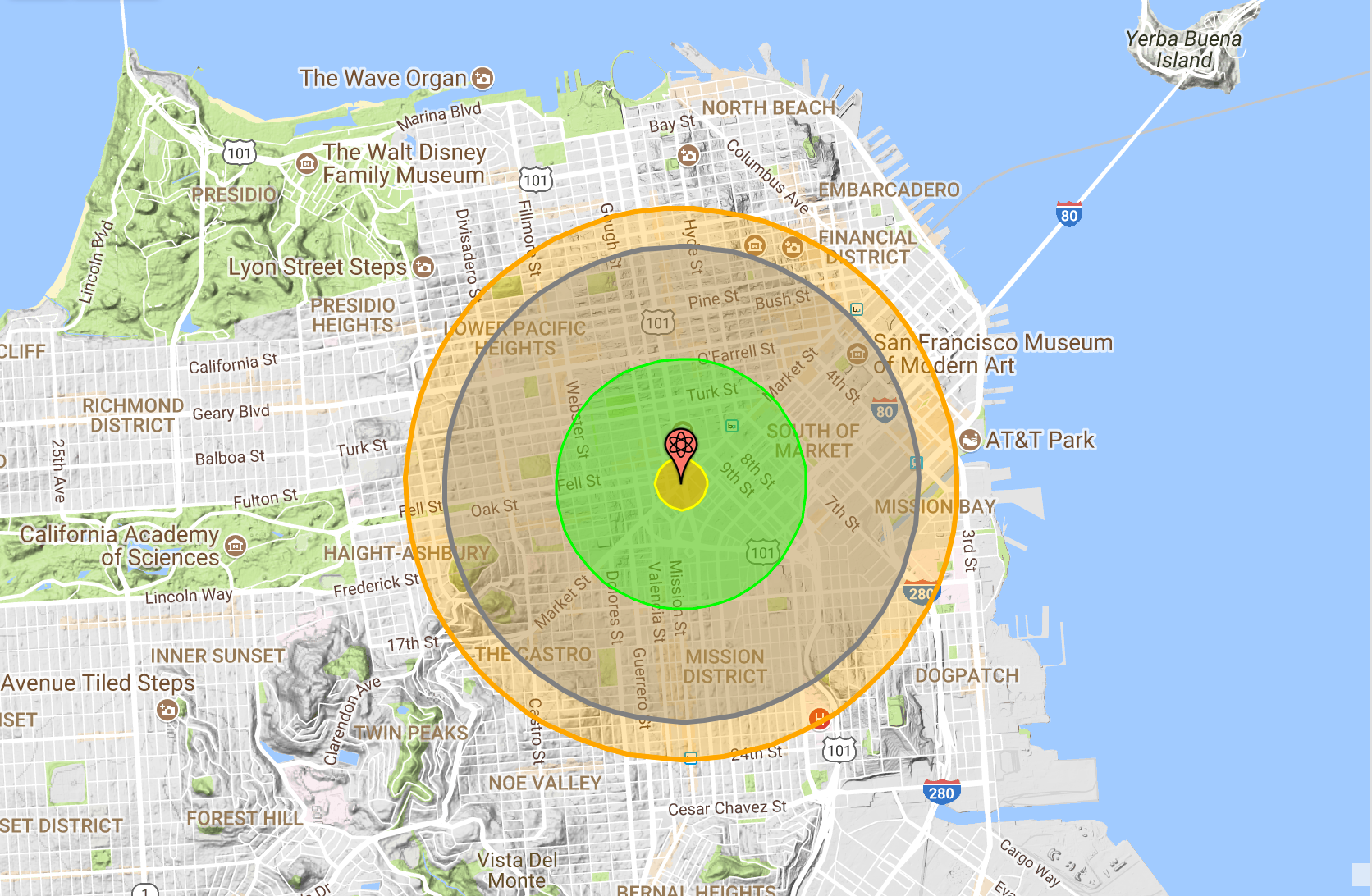 What Would Happen if North Korea Hit San Francisco with a Nuclear Missile?  | by Tommy Alexander | The Bold Italic