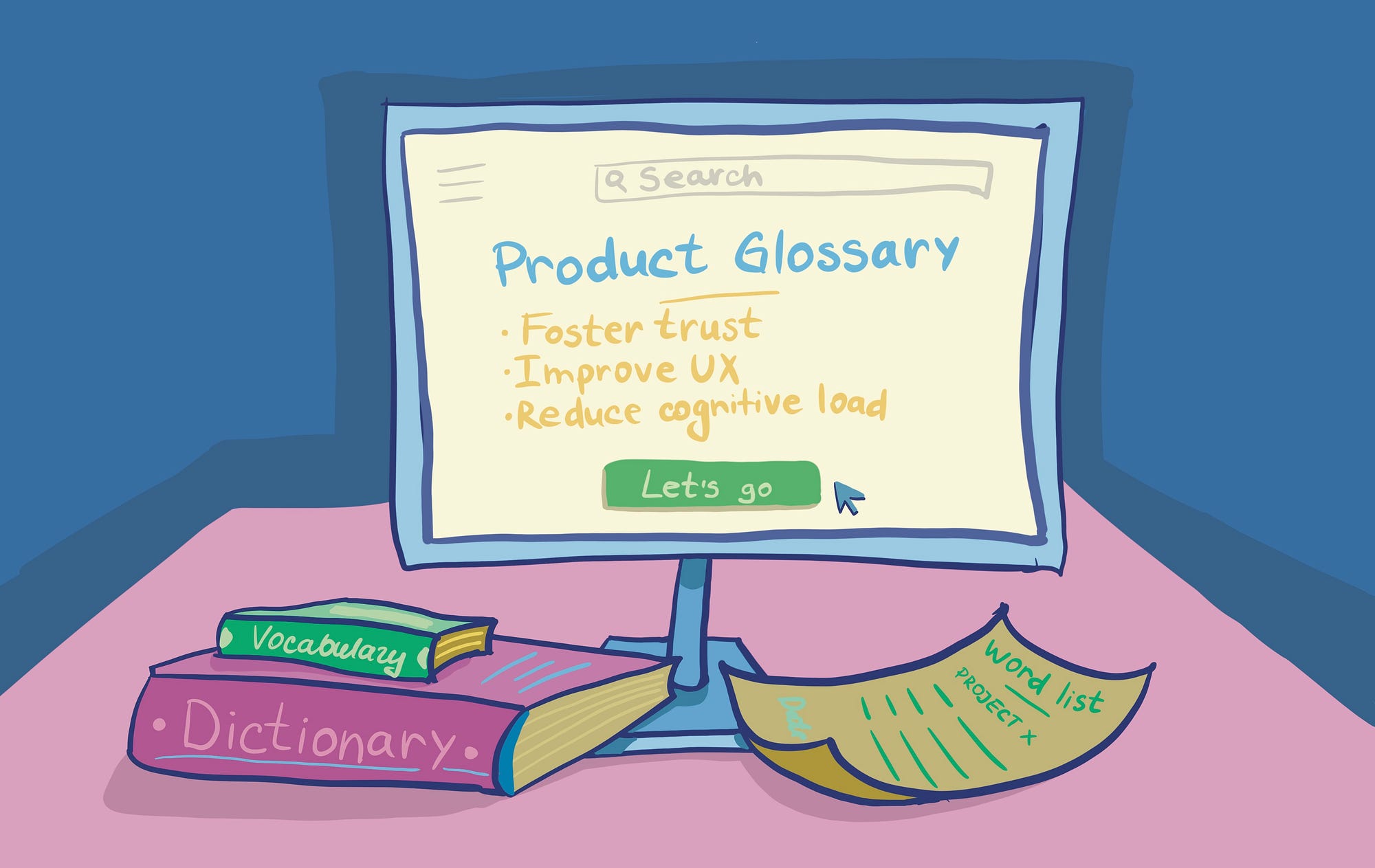 When and why to create a Product Glossary for your team | UX Collective