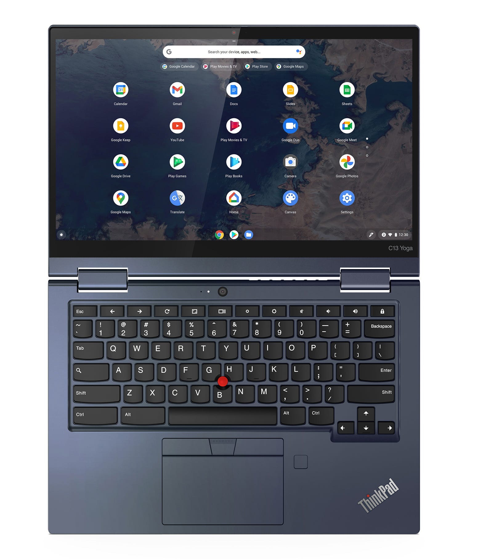 Thinkpad C13 Yoga Chromebook. Lenovo ennobles its first AMD