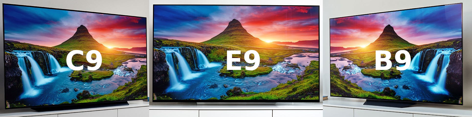 LG B9 vs C9 vs E9. Even though the LG B9, C9, and E9 have… | by TV Evaluate  | Medium