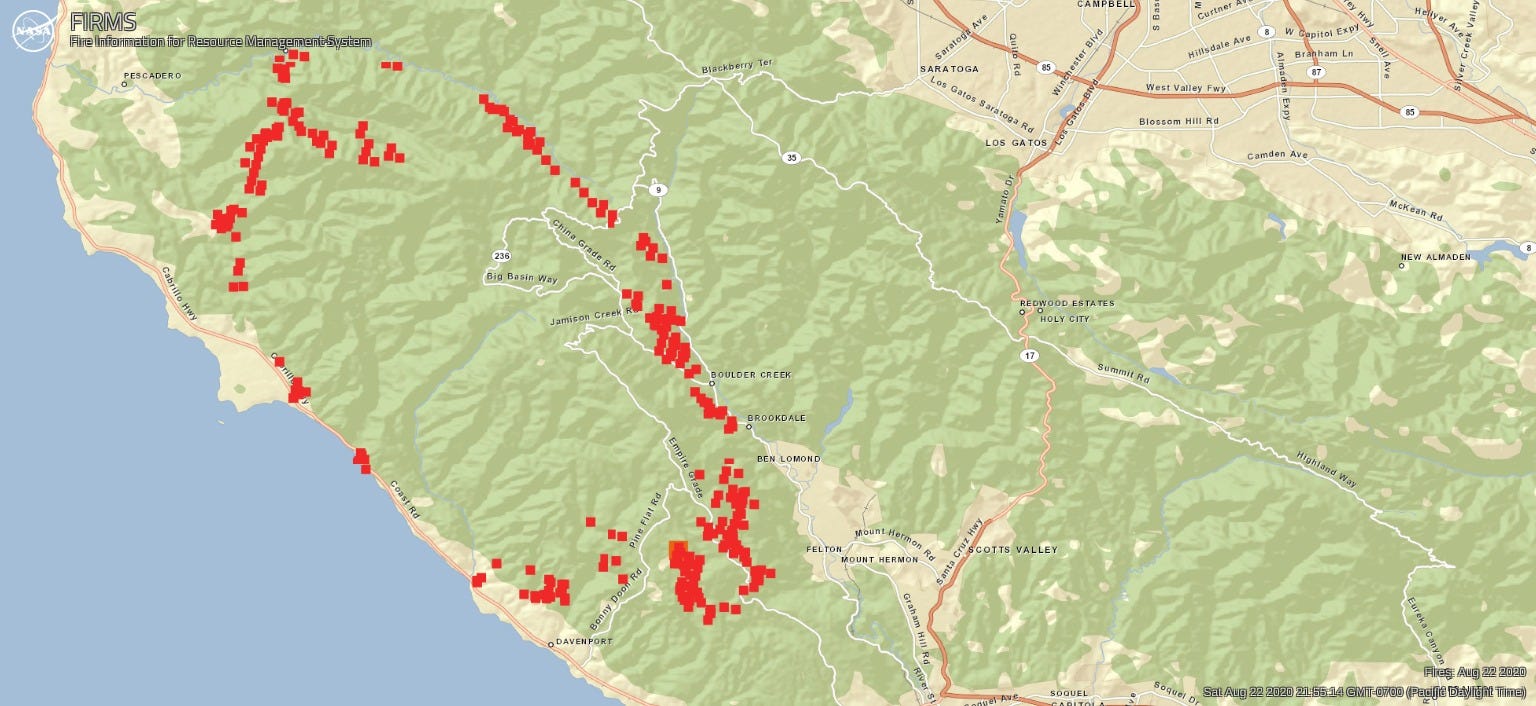 The previous map, but the skinny red oval is slightly different in shape.