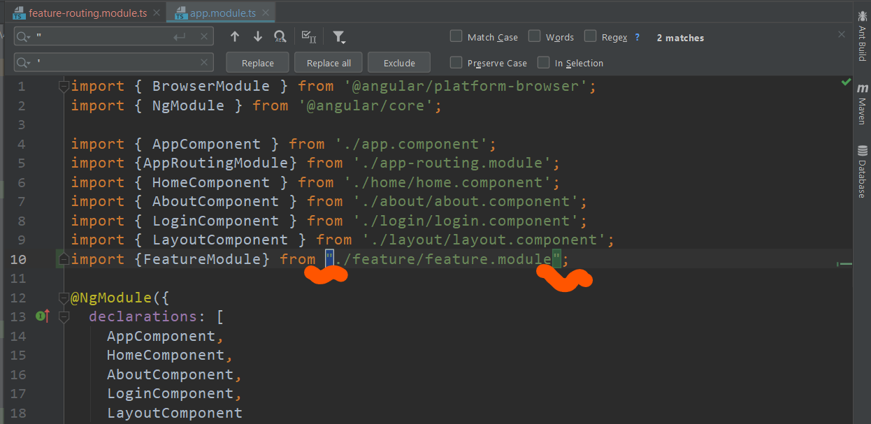 Intellij idea angular shop