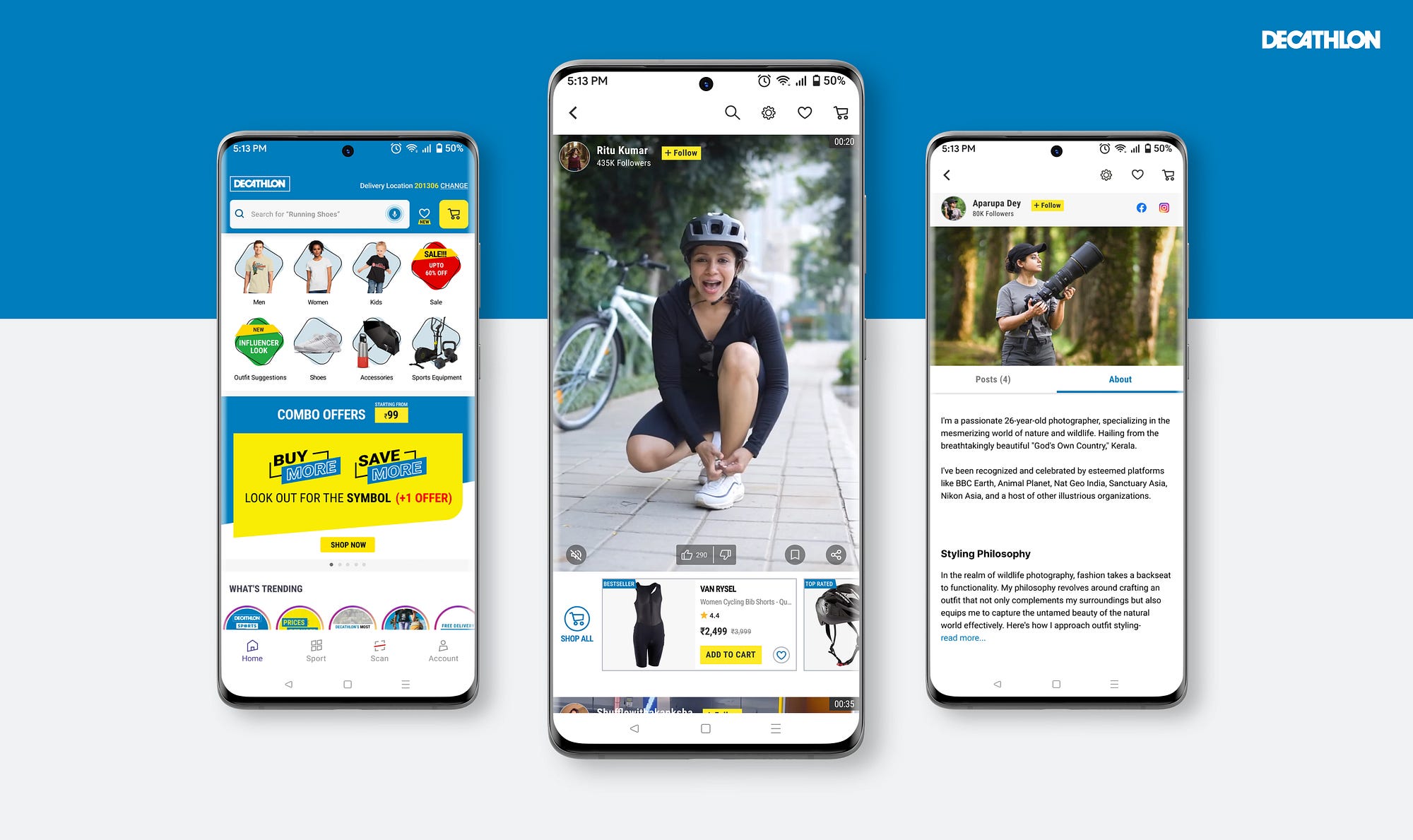Introducing Influencer Curation of Products feature based on the Outfit  Styling in Decathlon | by AnkitSinghiitb | Medium