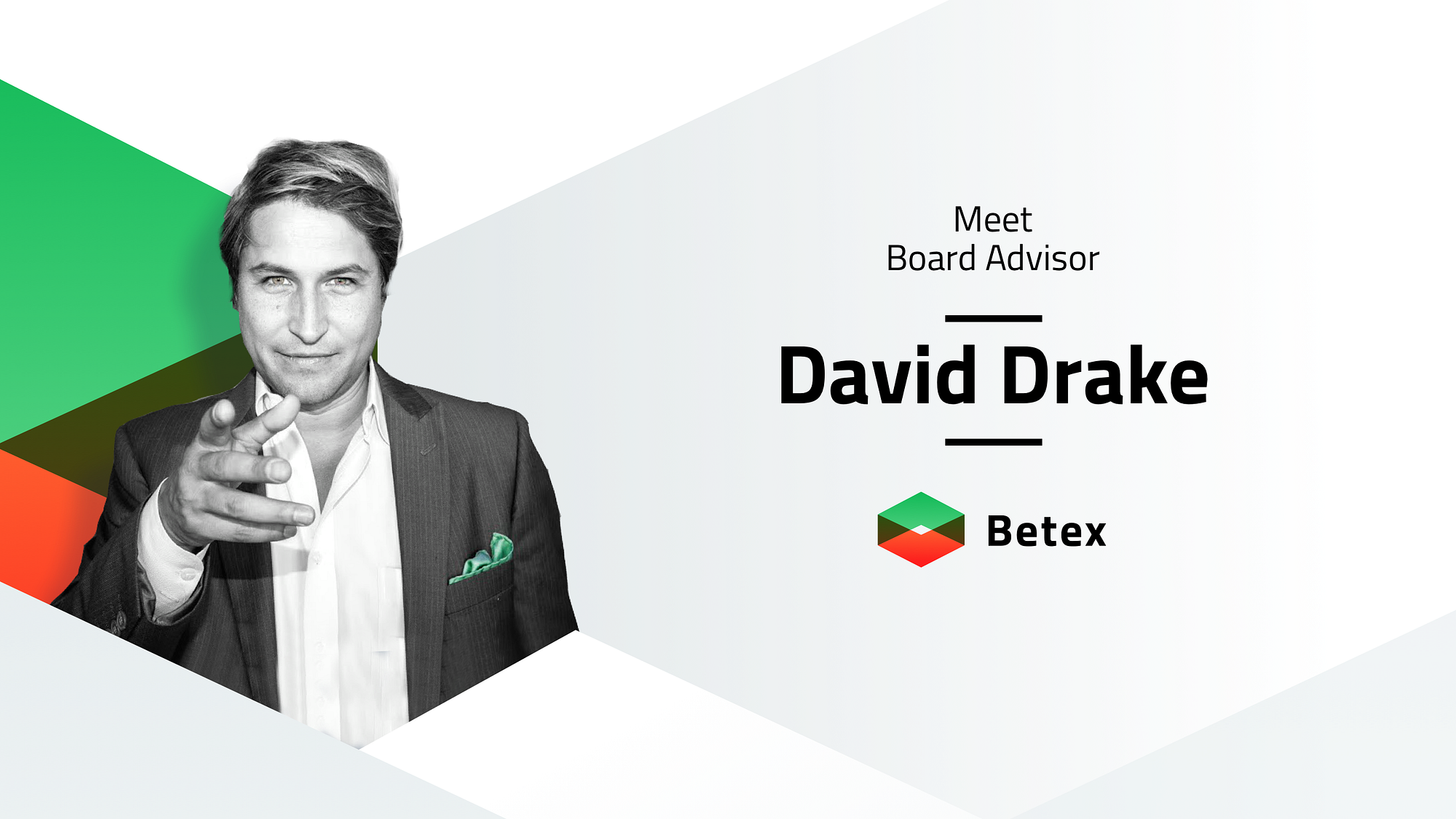 Meet David Drake, Cryptocurrency Expert and Newest Betex Board Advisor —  Pushing for Transparent, Fair, and Auditable Binary-Options Trading | by  Betex | Medium