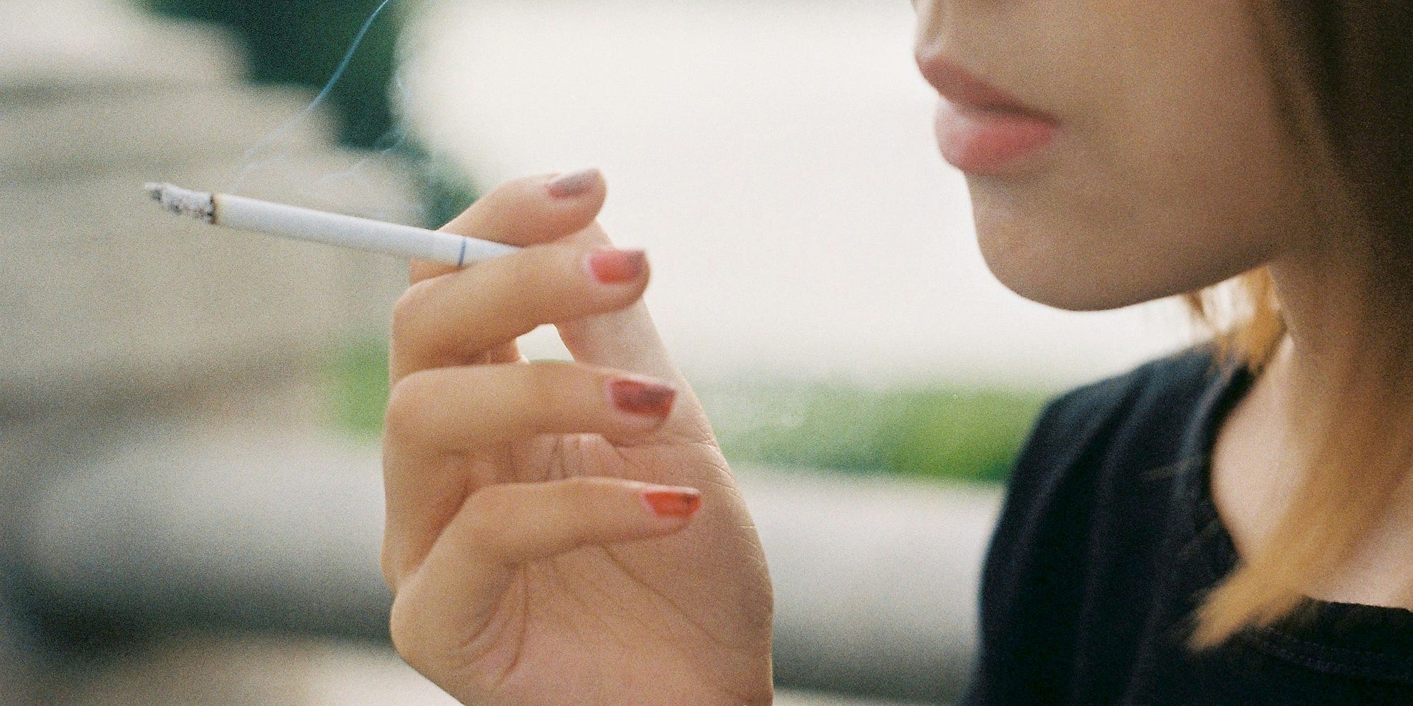 incidence strongly associated with cigarette smoking Estimates of current cigarette smoking prevalence among the US