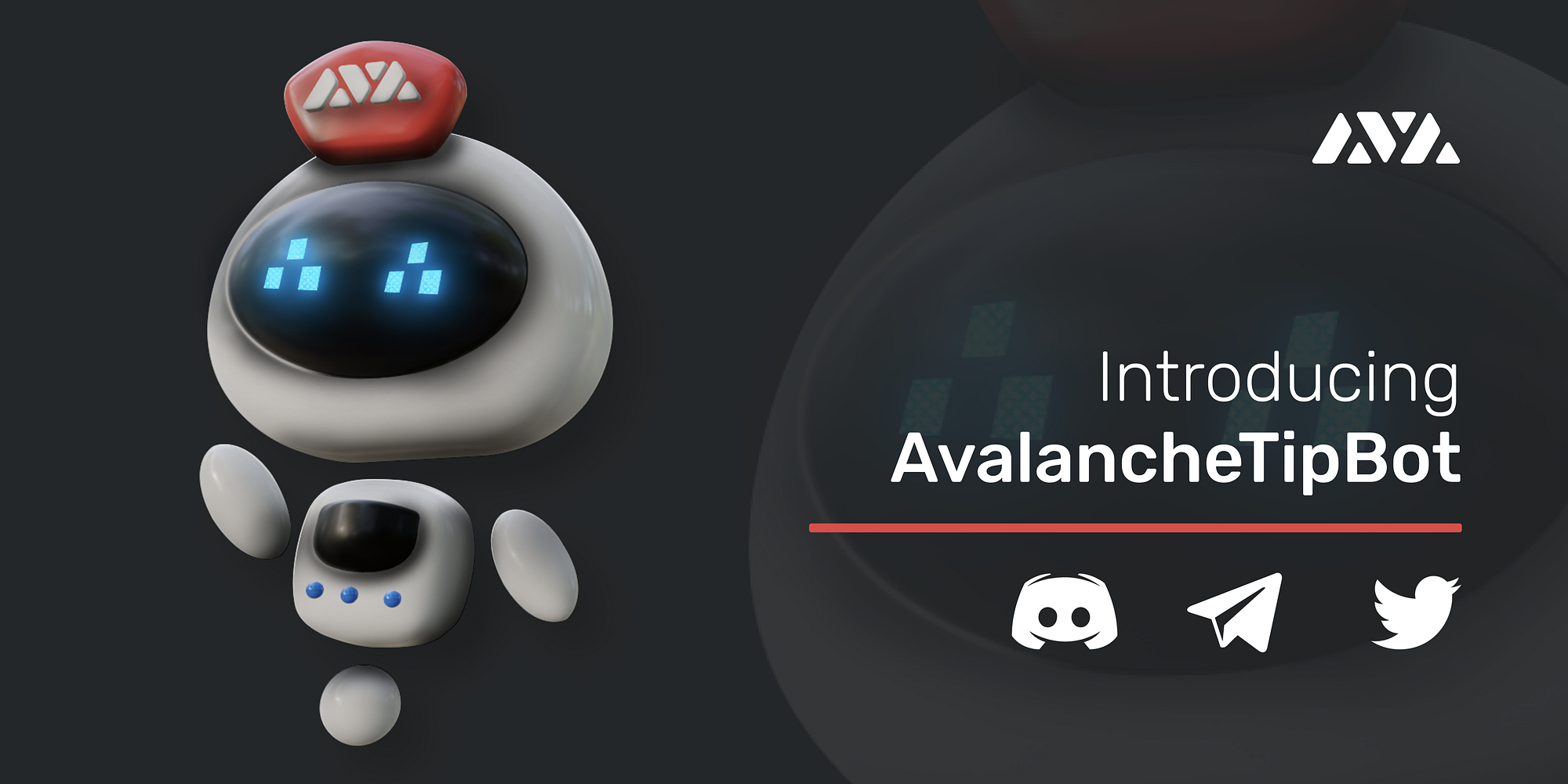 Introducing the AvalancheTipBot: AVAX Tips Now Available on Twitter,  Telegram, & Discord | by Avalanche | Avalanche | Medium