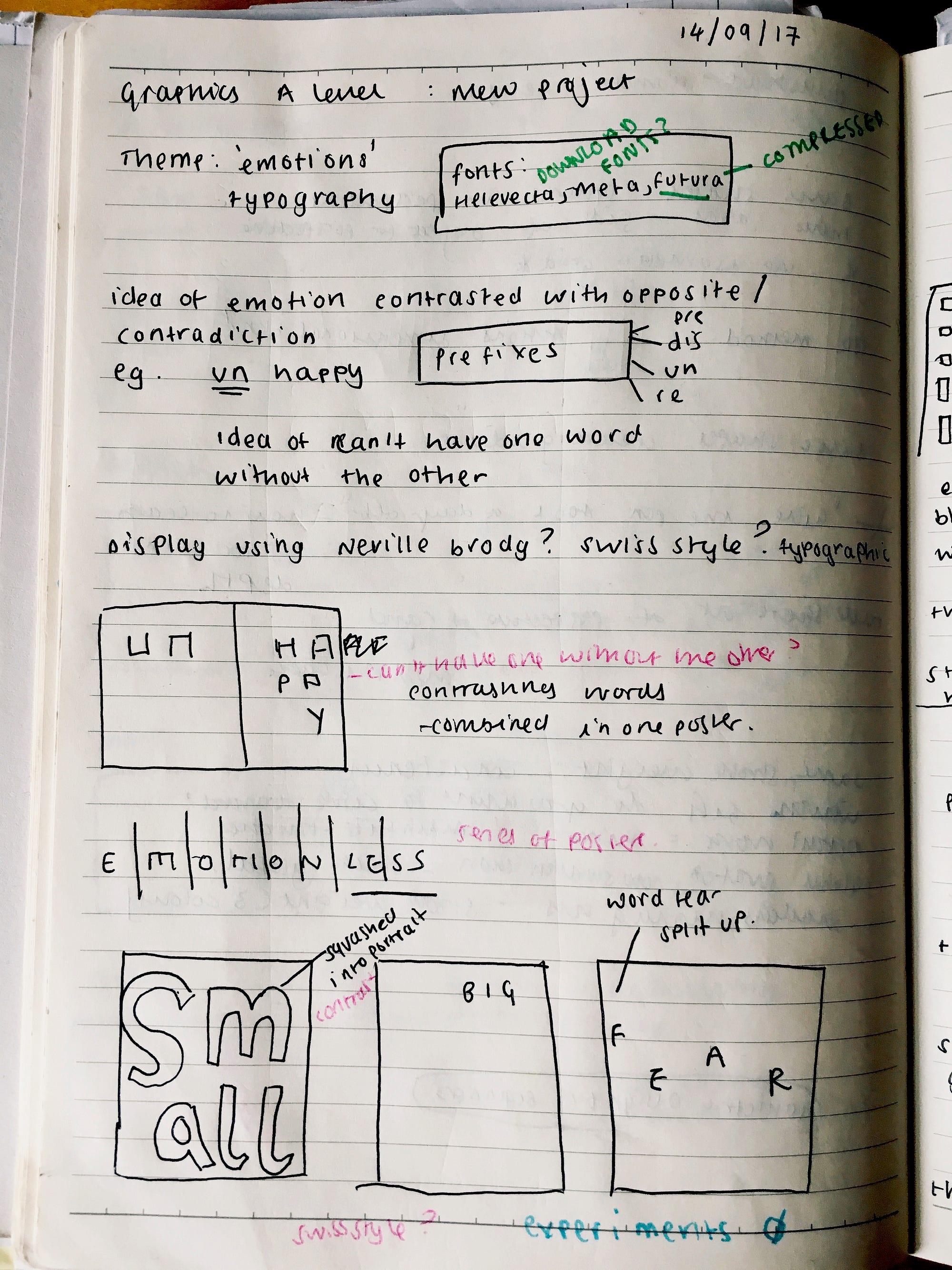 Typography experiments 'Oppositions' | by Muskeen | Medium