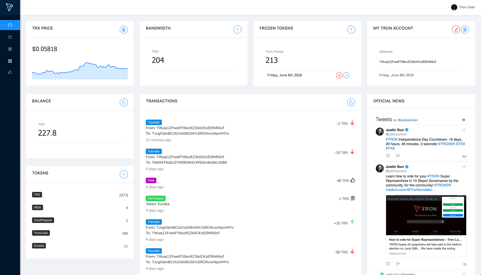 Introducing TronWallet ÐApp. The open source dapp crypto wallet that… | by  Dio Ianakiara | TRON | Medium