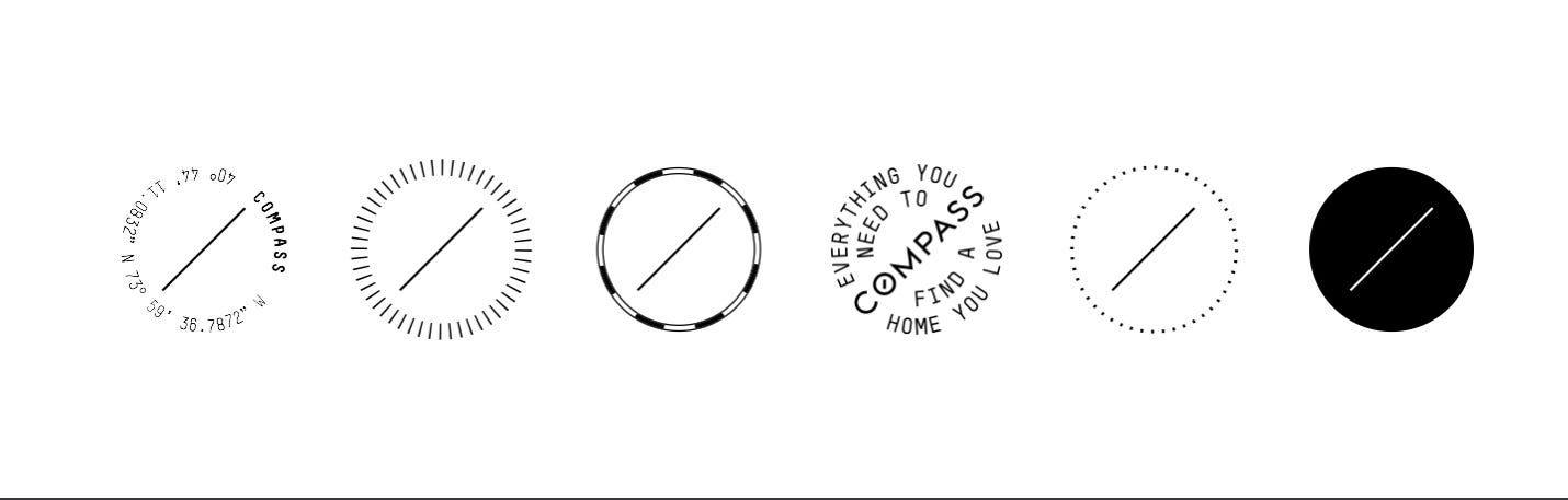 Compass real 2024 estate logo