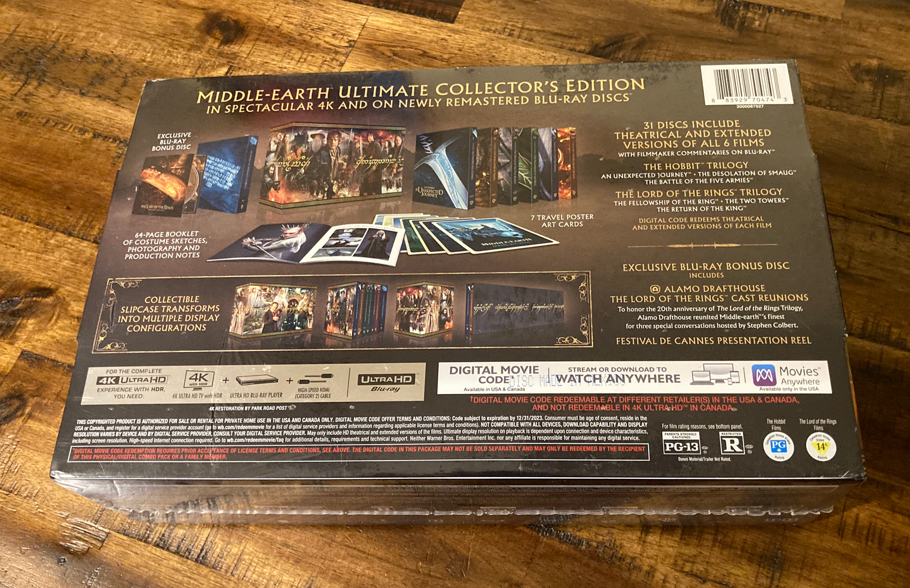 Middle-Earth 31-Disc Ultimate Collector's Edition (4K UHD/BD Review)