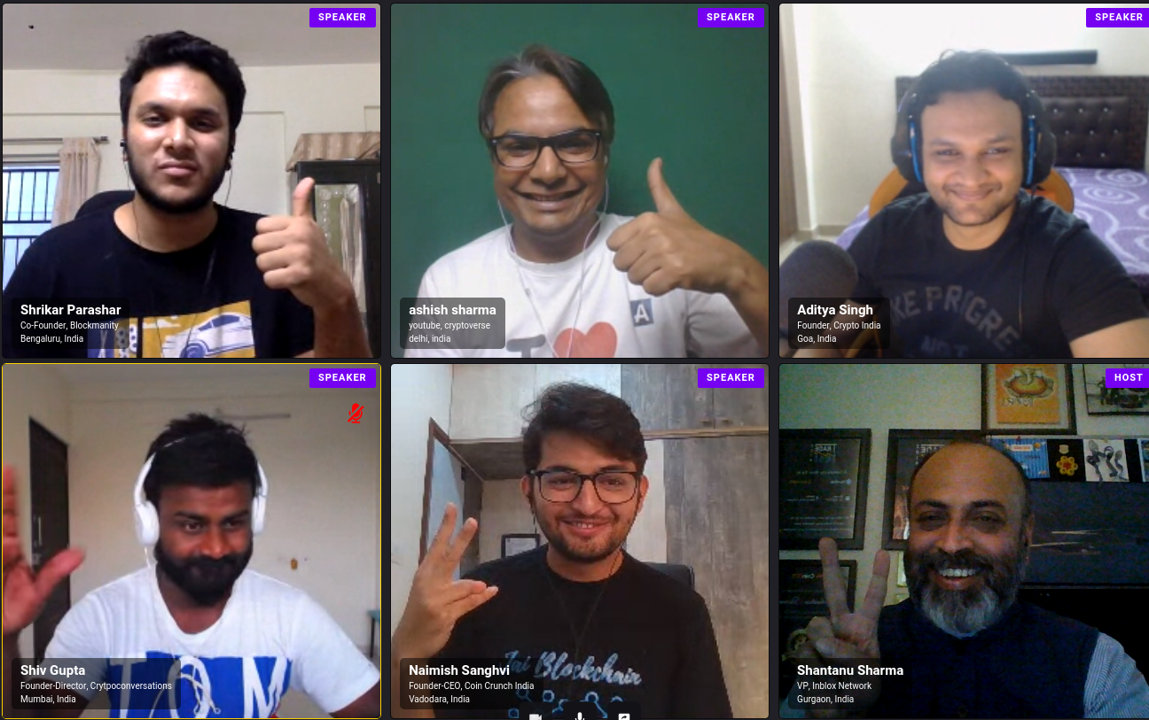 India and the Crypto Media. A roundtable discussion on what… | by Inblox  Events | inblox.events | Medium