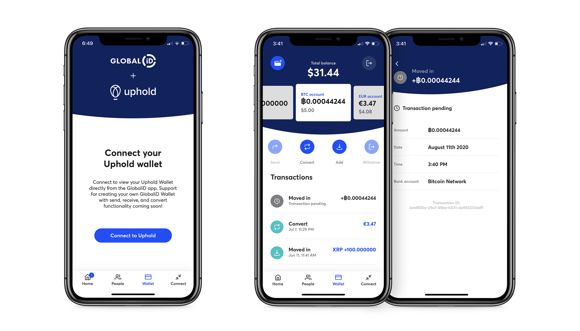 GlobaliD App: Introducing SEPA and crypto transfers to your Wallet | by  GlobaliD | GlobaliD | Medium