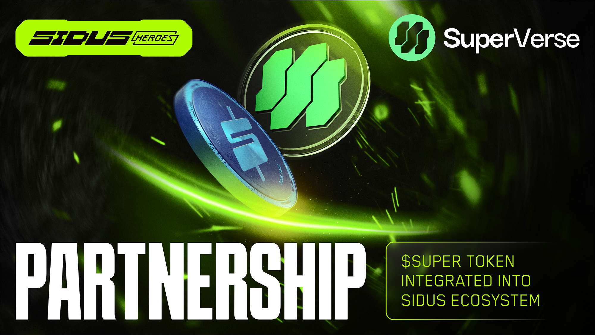 Groundbreaking News — Sidus Heroes Partners With Gaming Web3 Network  SuperVerse | by SIDUS HEROES | SIDUS HEROES | Medium