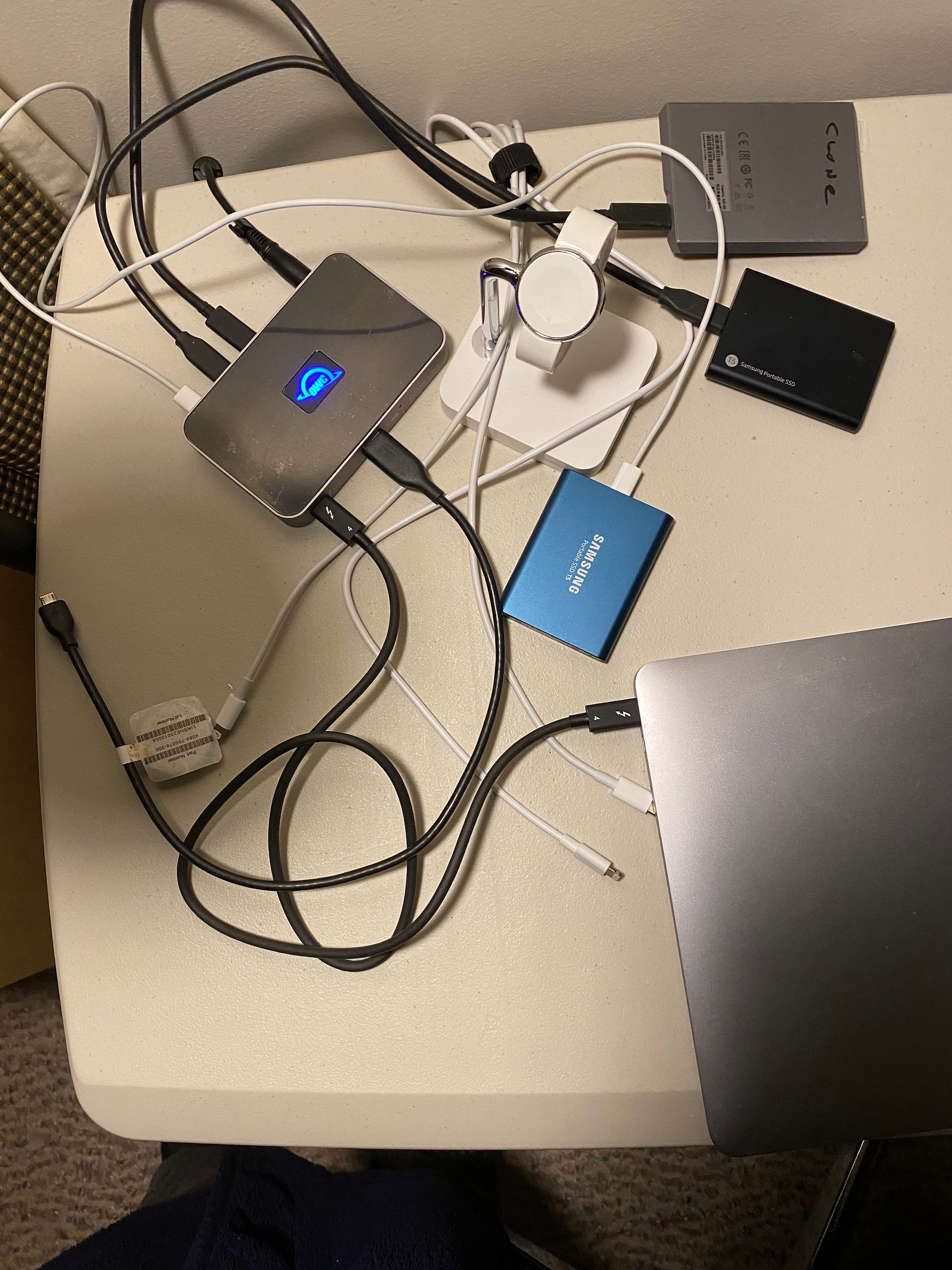 OWC Thunderbolt 4 Hub with 4 USB-C and 1 USB-A ports for sale online