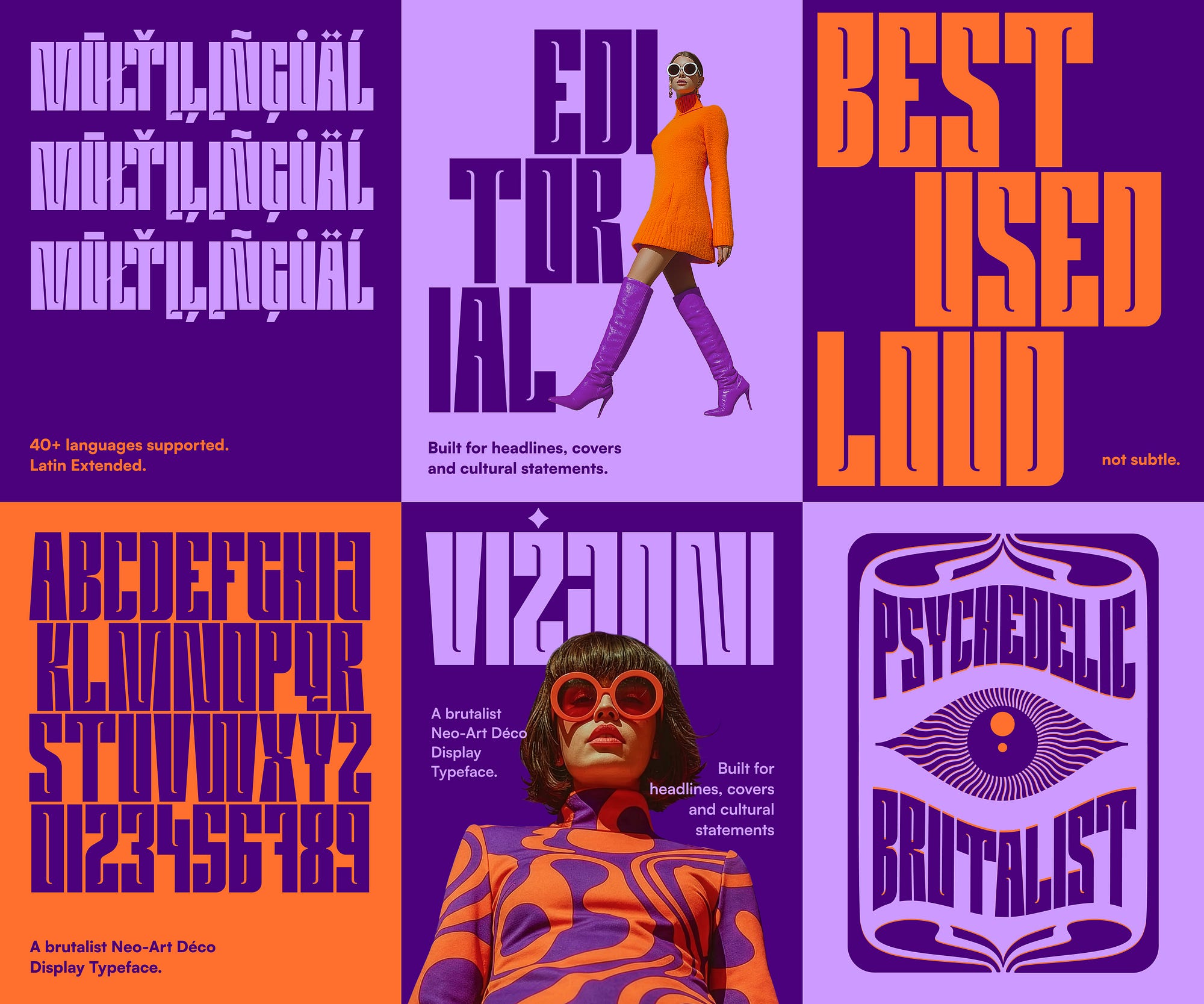 The Typeface I Couldn't Find: Designing a Psychedelic Neo-Art Deco
