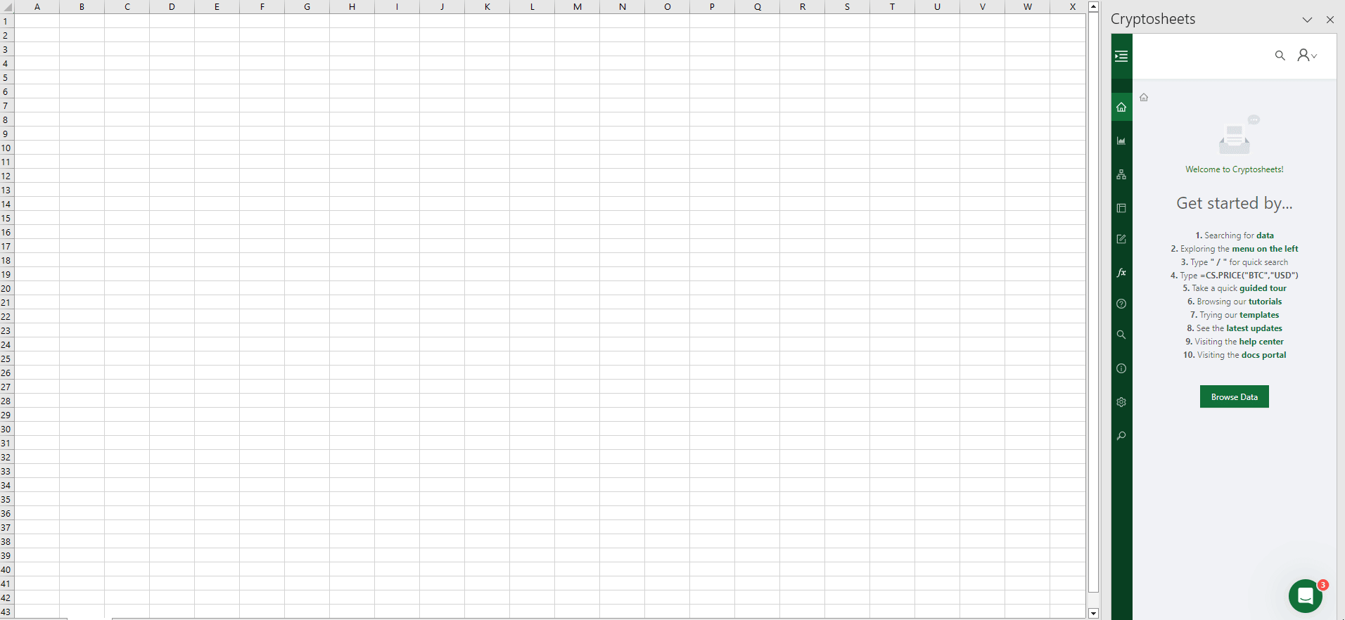 Get Started with Crypto Data & DeFi Metrics in your Spreadsheets | by Chris  Ware | Cryptosheets | Medium