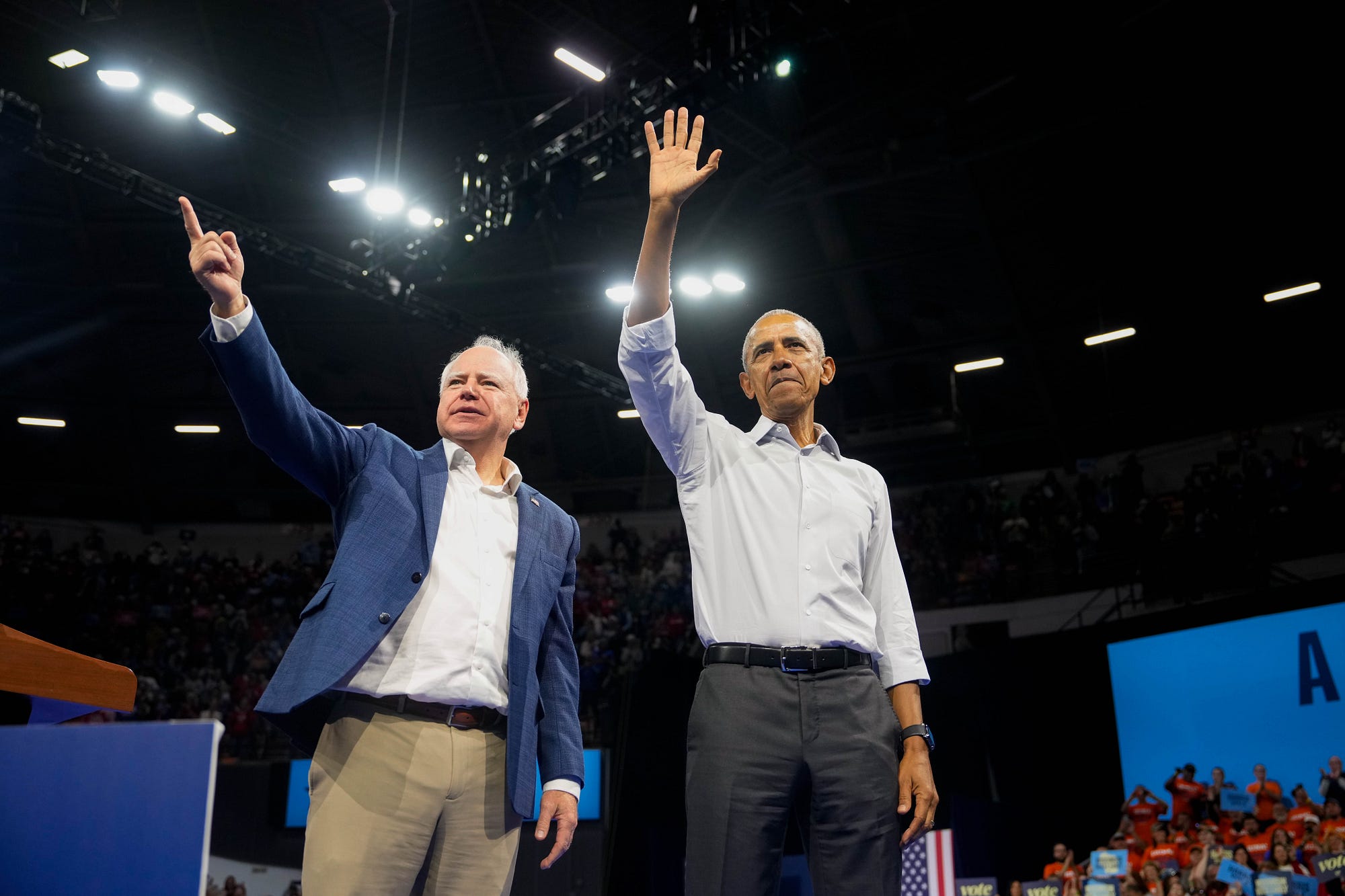 My Remarks at a Harris-Walz Rally in Madison, Wisconsin with Tim 