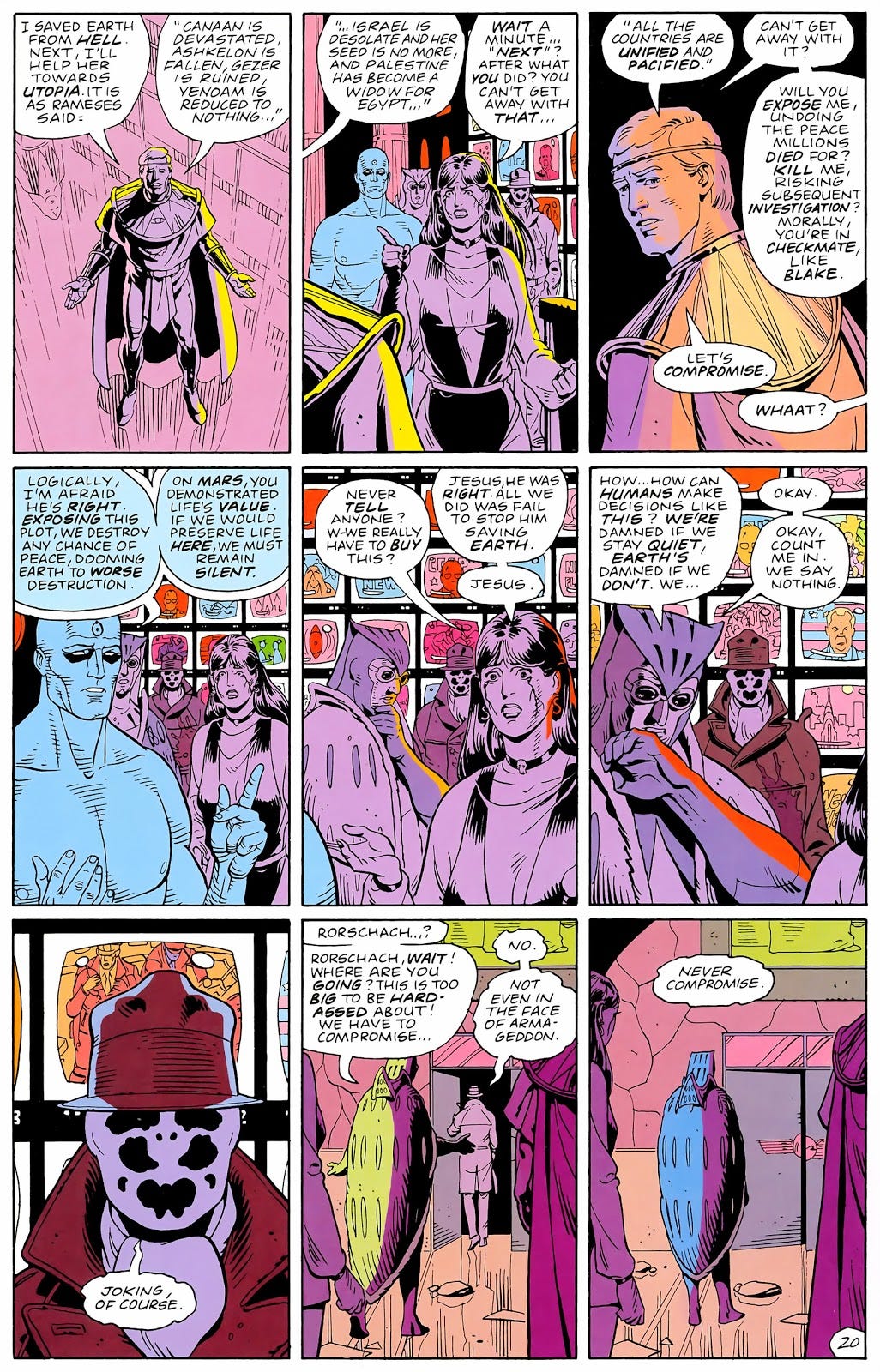 Watchmen and the importance of comics to be seen as literature. | by SETH |  Medium