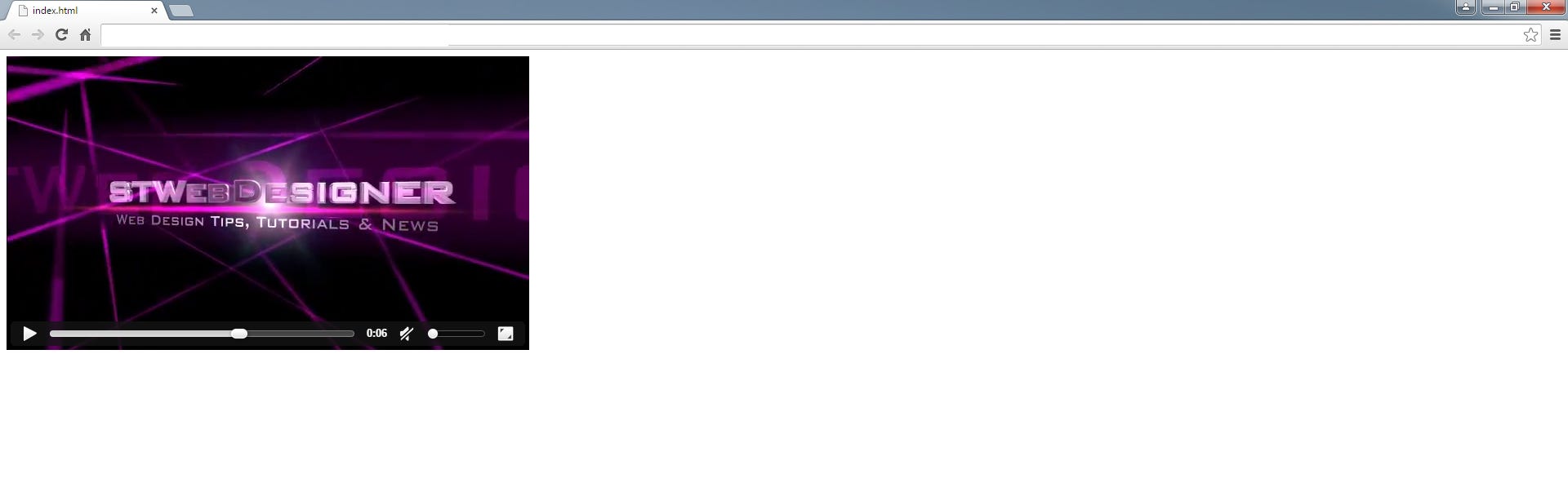 Insert an MP4 Video into a Webpage | by STWebDesigner | Medium