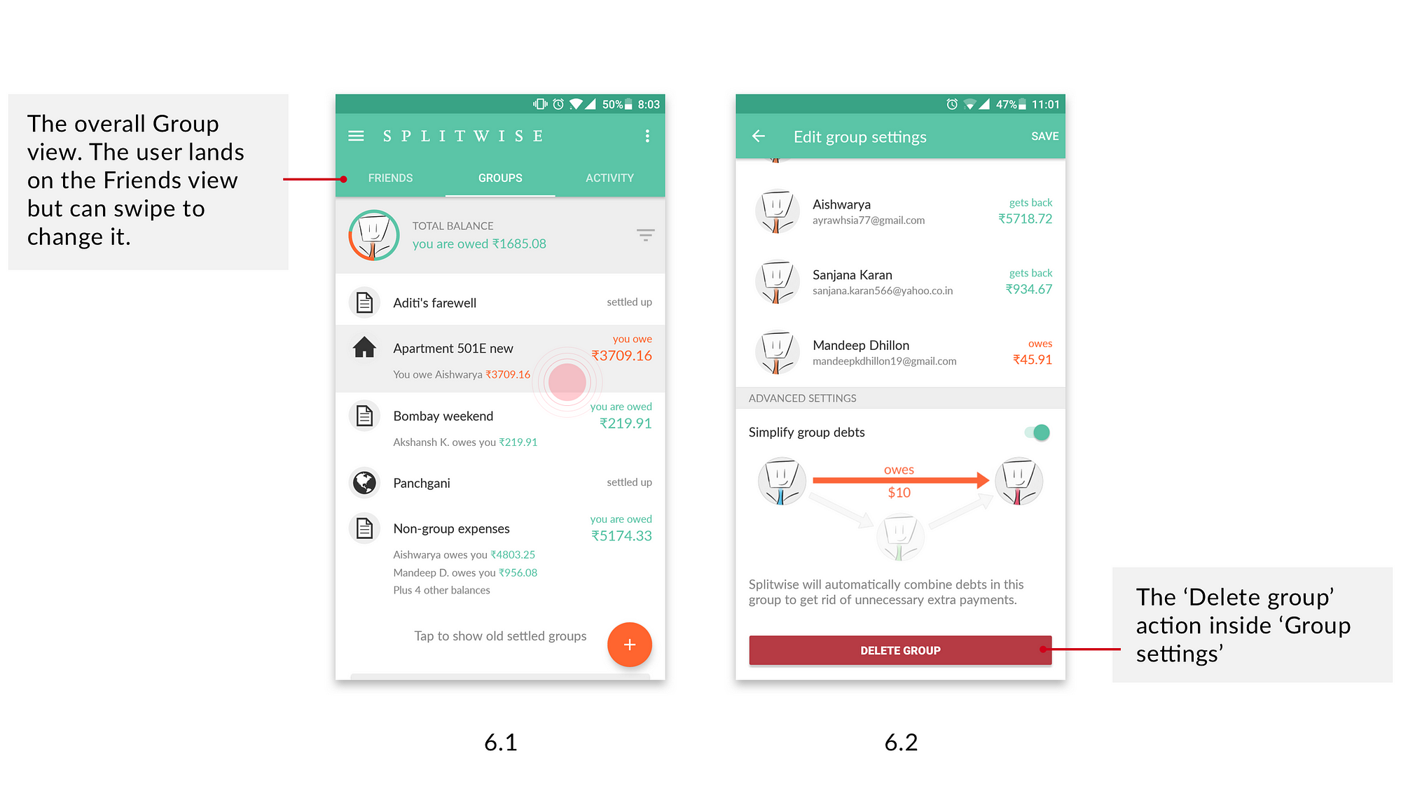 System Design of Backend for Expense Sharing Apps like Splitwise