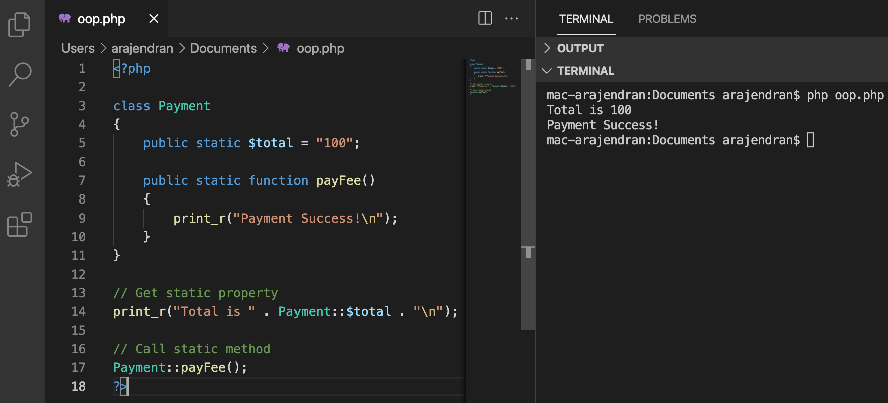 Preventing Inheritance and Overriding with final: PHP OOP 