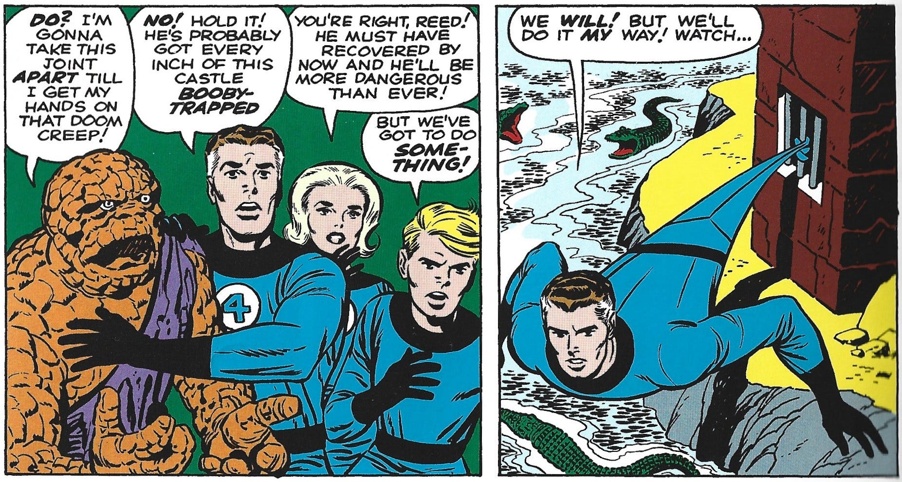 Marvel’s Fantastic Four power ratings quantify the advantage of