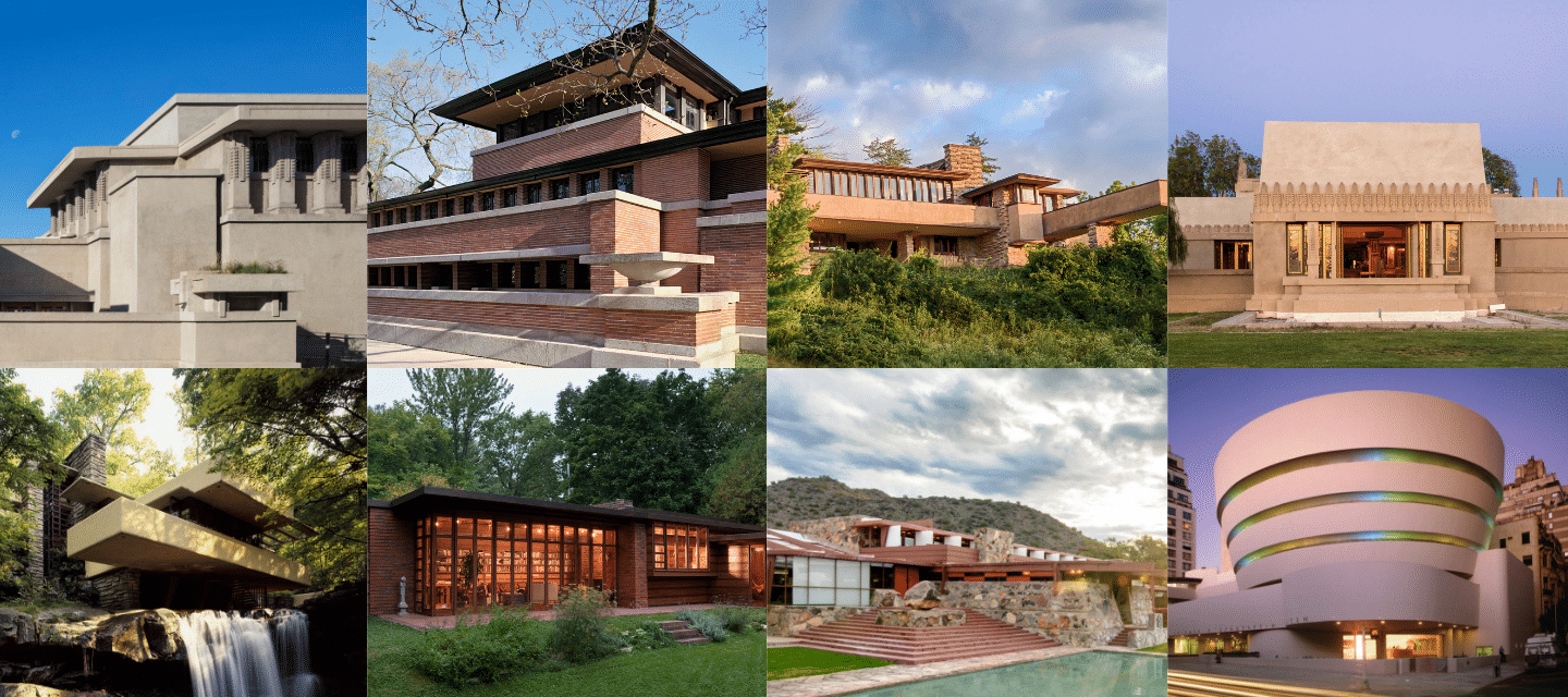 Frank Lloyd Wright, “the greatest American architect of all time