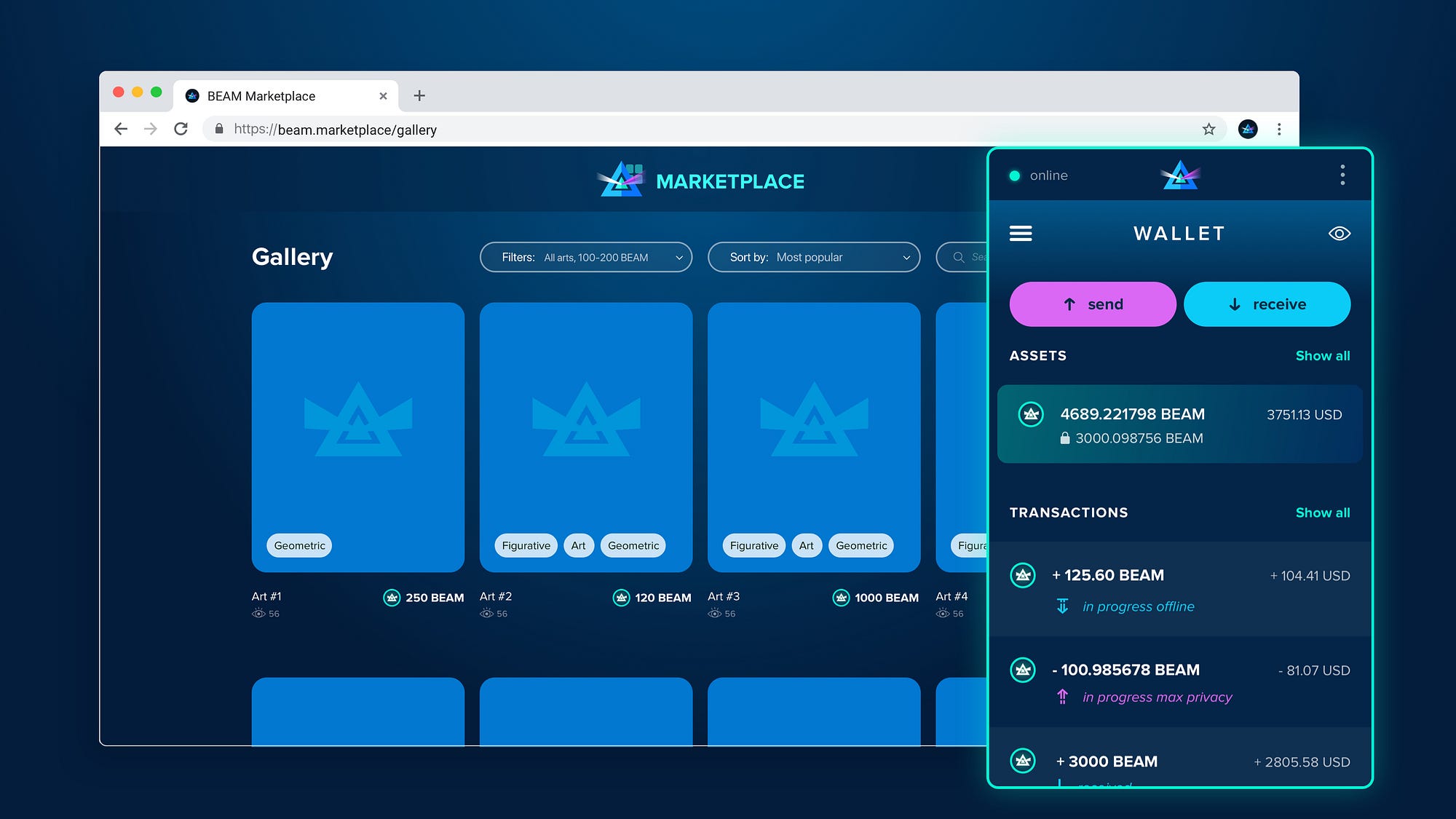 BEAM Roadmap Update — Q3 2021. Meanwhile in a Confidential galaxy… | by  Alexander Abramovich | BEAM Privacy | Medium