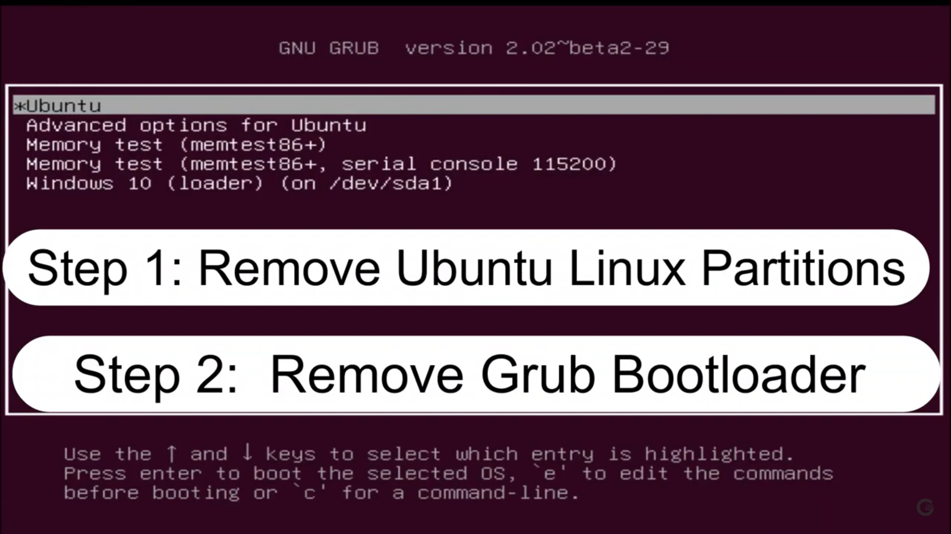REMOVE UBUNTU FROM DUAL BOOT: How To Remove Linux (UBUNTU) From Dual Boot  in Windows | Delete Linux - SK Kamal Hossain - Medium