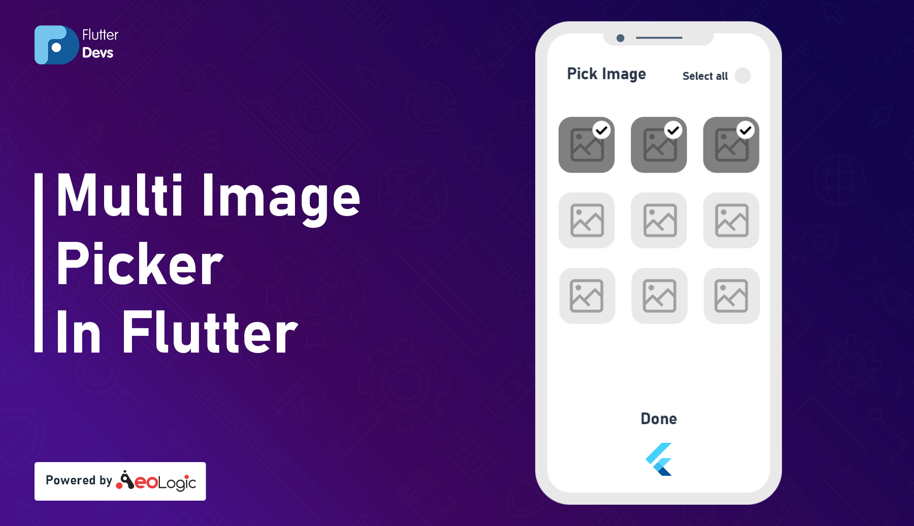 MultiImage Picker In Flutter. The flutter widget is built using a… | by  Naveen Srivastava | FlutterDevs