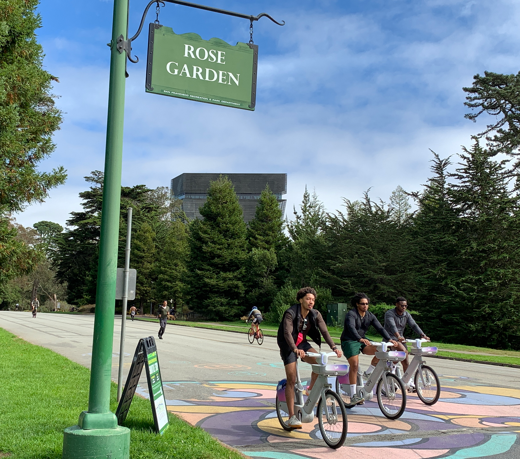 My favorite way to bike in Golden Gate Park