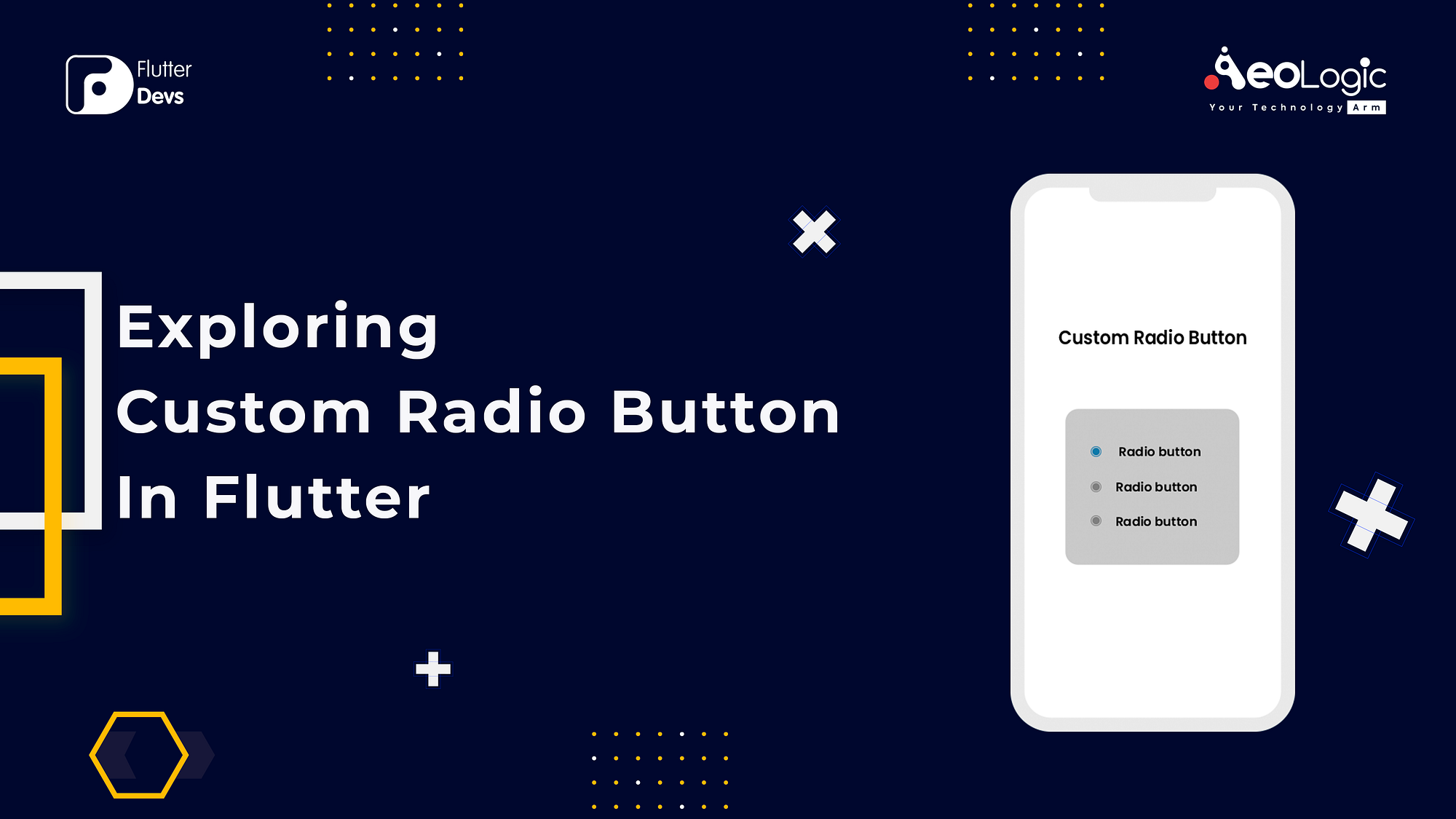 Exploring Custom Radio Button In Flutter | by Shaiq khan | FlutterDevs